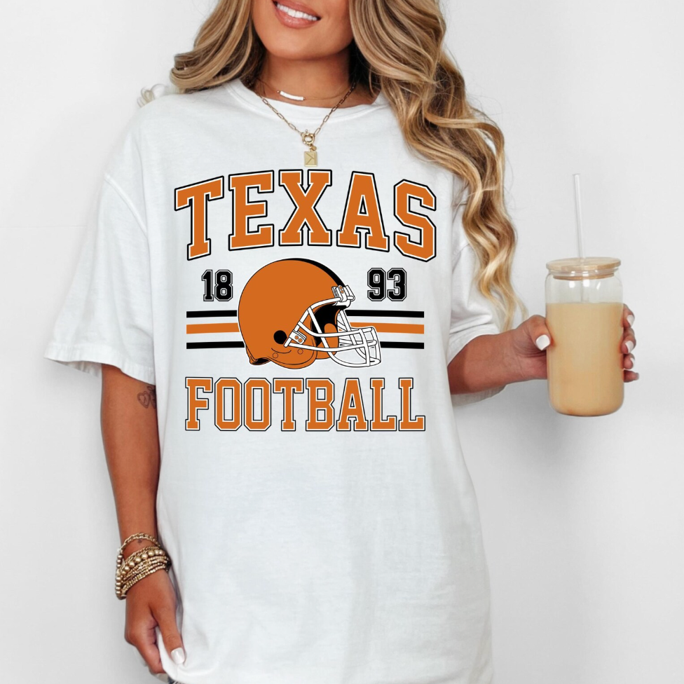Texas Longhorns Football Tee or Sweatshirt Hoodie | PodTeesHub.com