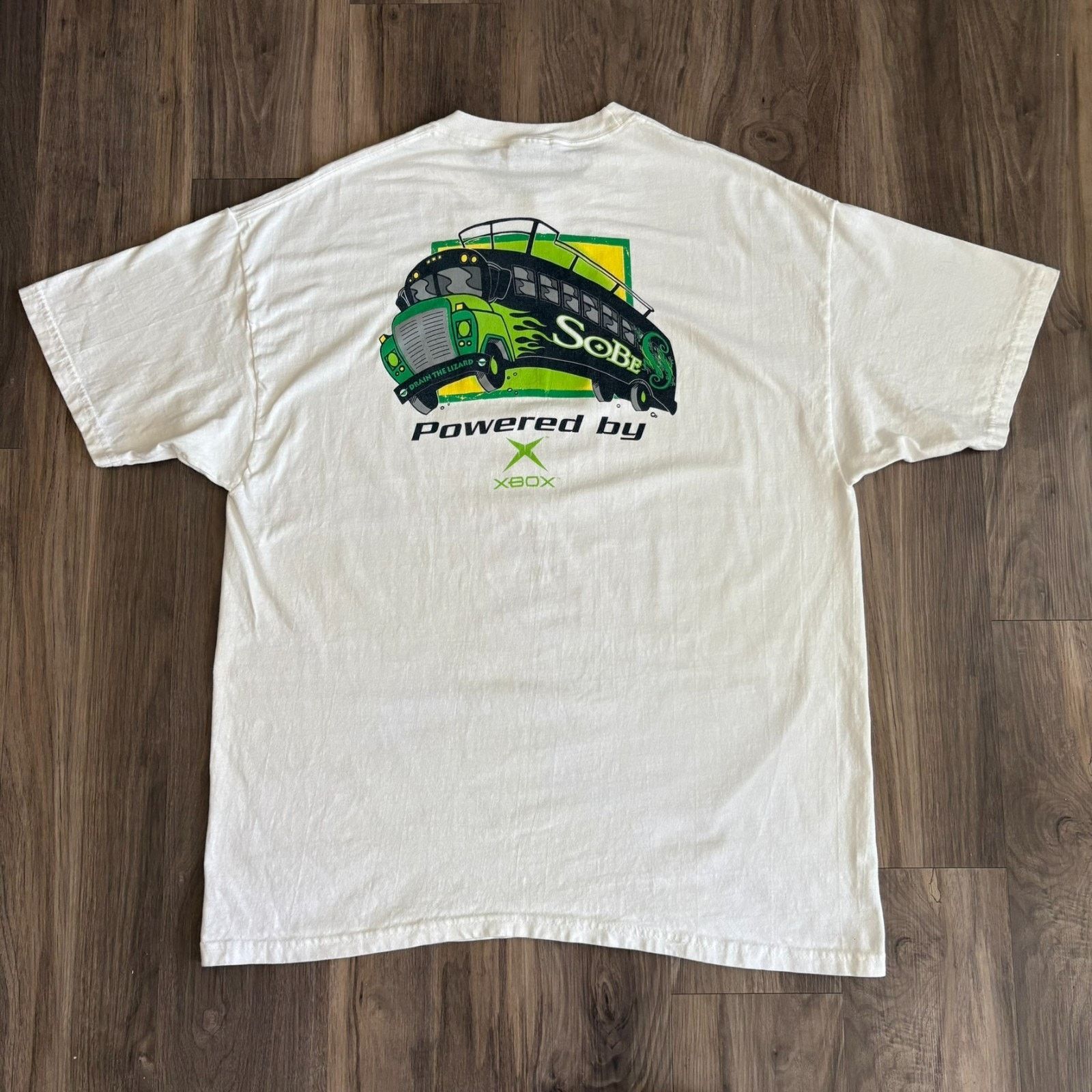 Vintage Sobe Drink Love Bus Tour Xbox T Shirt Size Xl White Hoodie, Sweatshirt | PodTeesHub.com