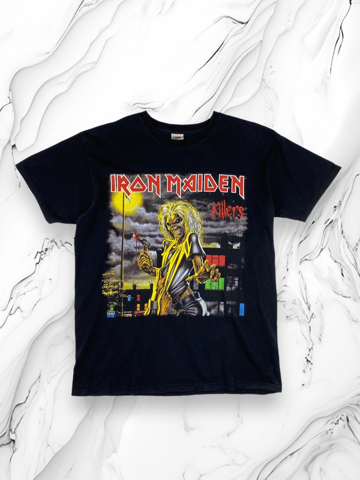 Maiden Vintage Iron Maiden Killers 2010 Tee T Shirt Size M Hoodie, Sweatshirt | PodTeesHub.com