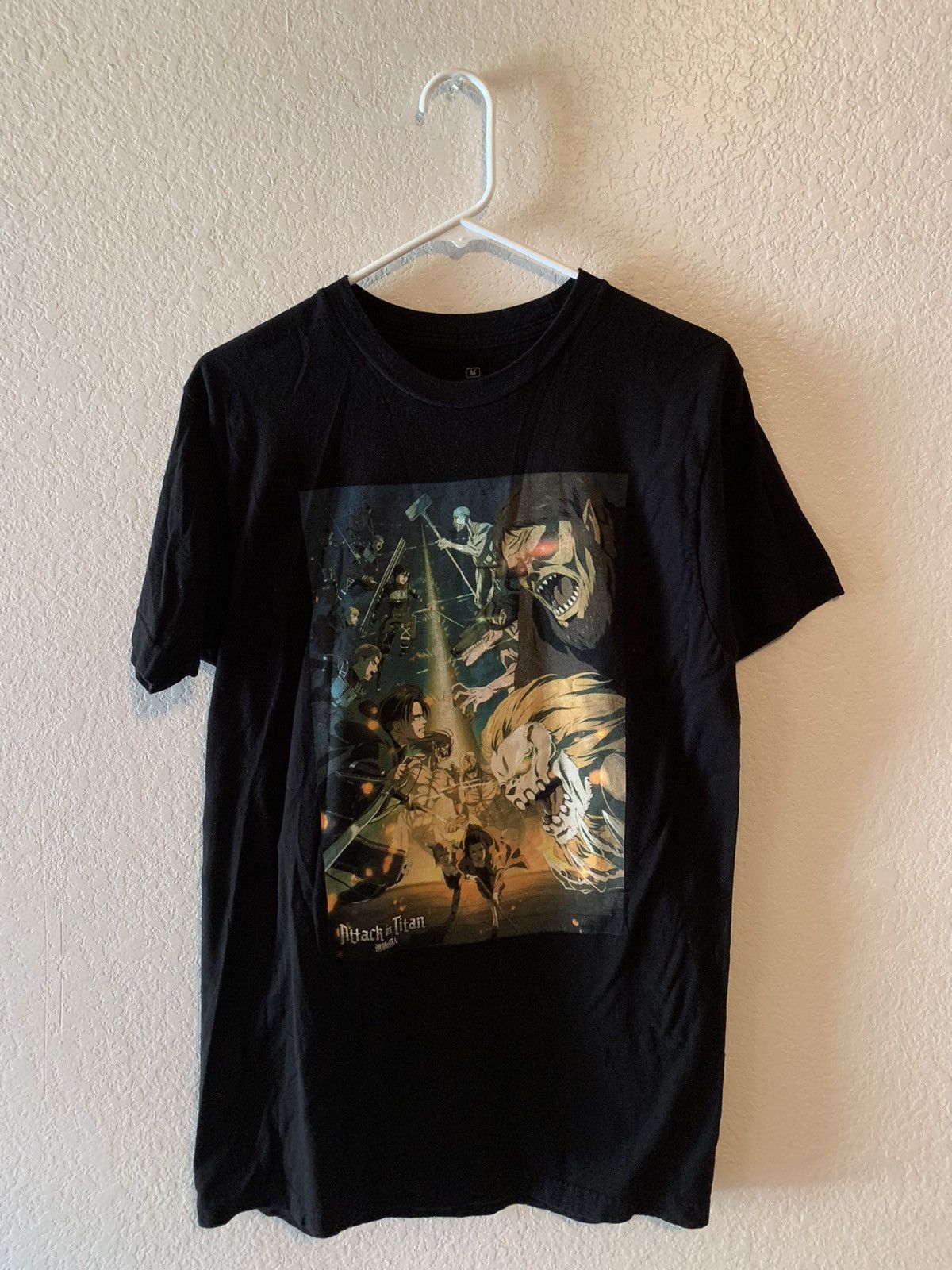 Japanese Brand X Vintage Vintage Attack On Titan T Shirt Hoodie, Sweatshirt | PodTeesHub.com