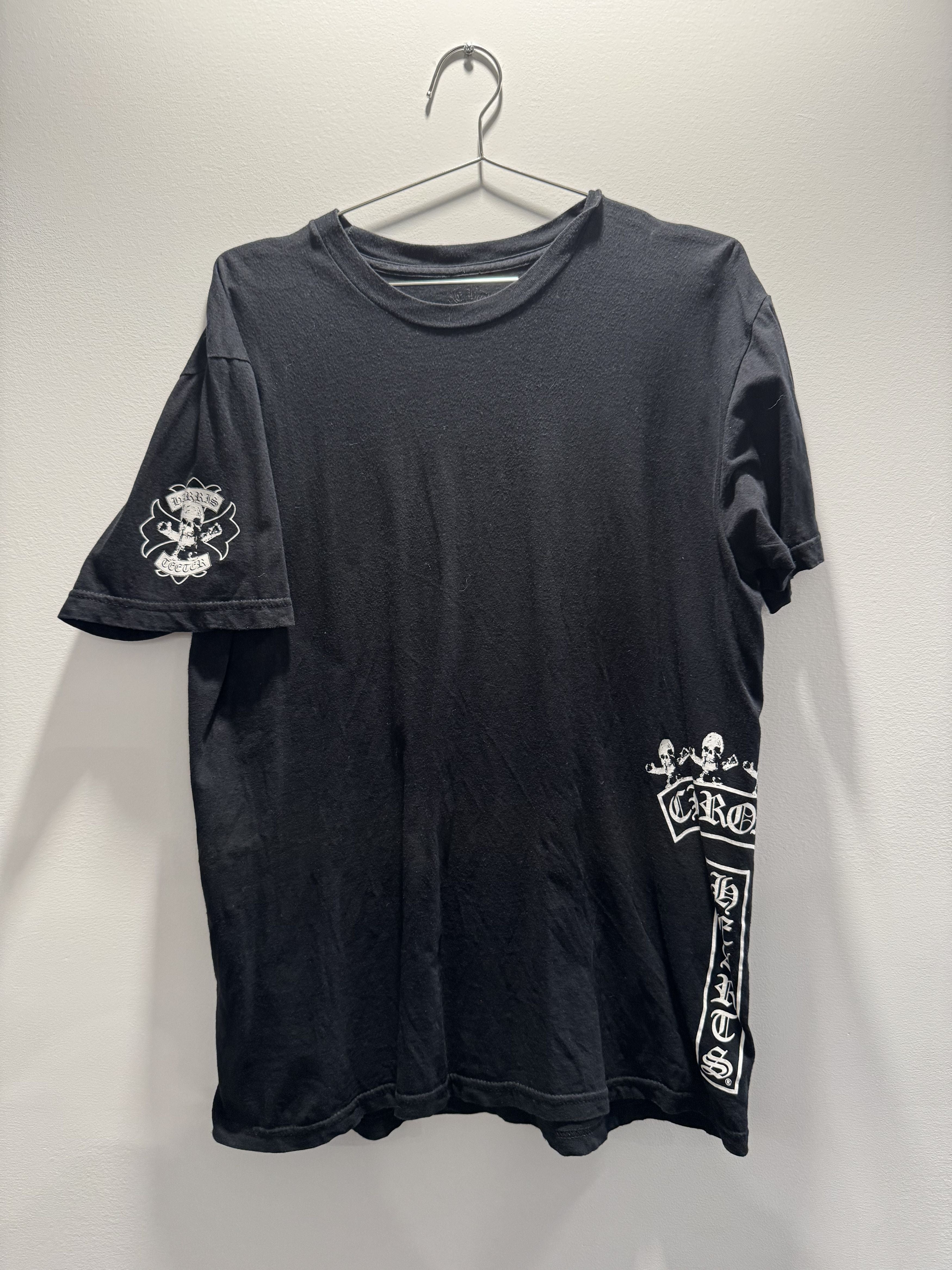 Chrome Hearts Rare Vinatge Chrome Hearts Foti Side Tbar Tee Hoodie, Sweatshirt | PodTeesHub.com
