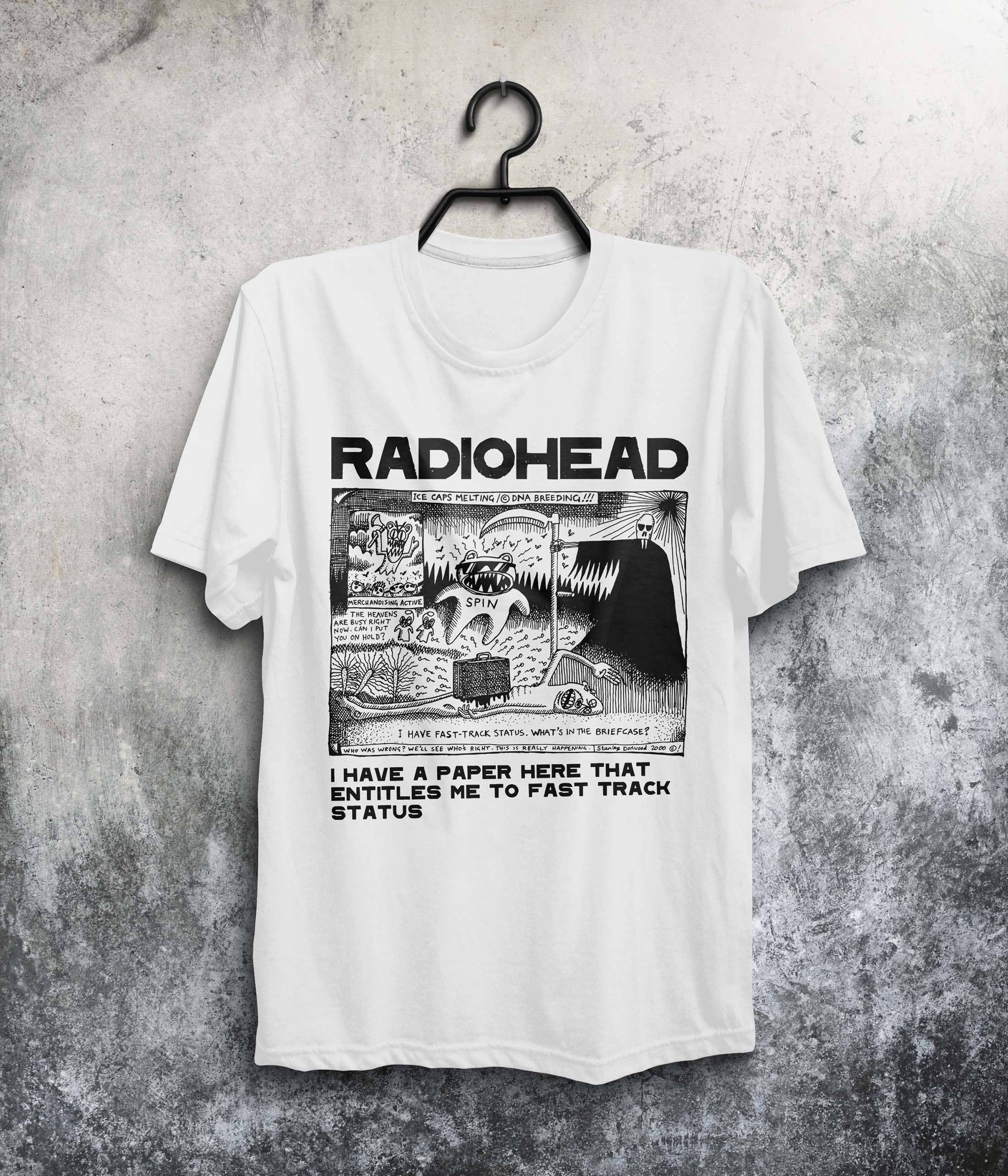 Radiohead Band T-Shirt Gift For Men Women Unisex Tee Hoodie, Sweatshirt | PodTeesHub.com