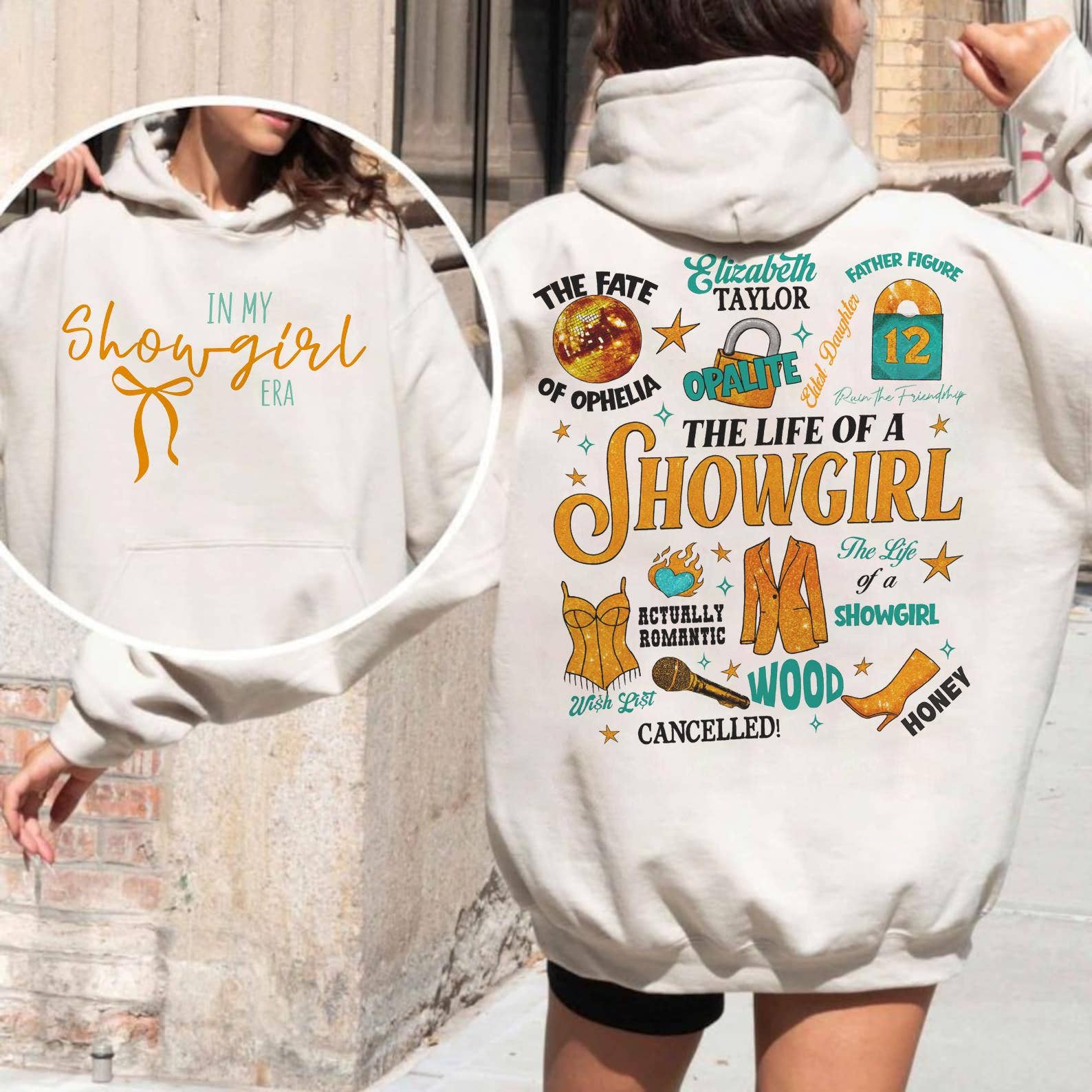 Life of A Showgirl Country Music Fan Tee Hoodie, Sweatshirt | PodTeesHub.com