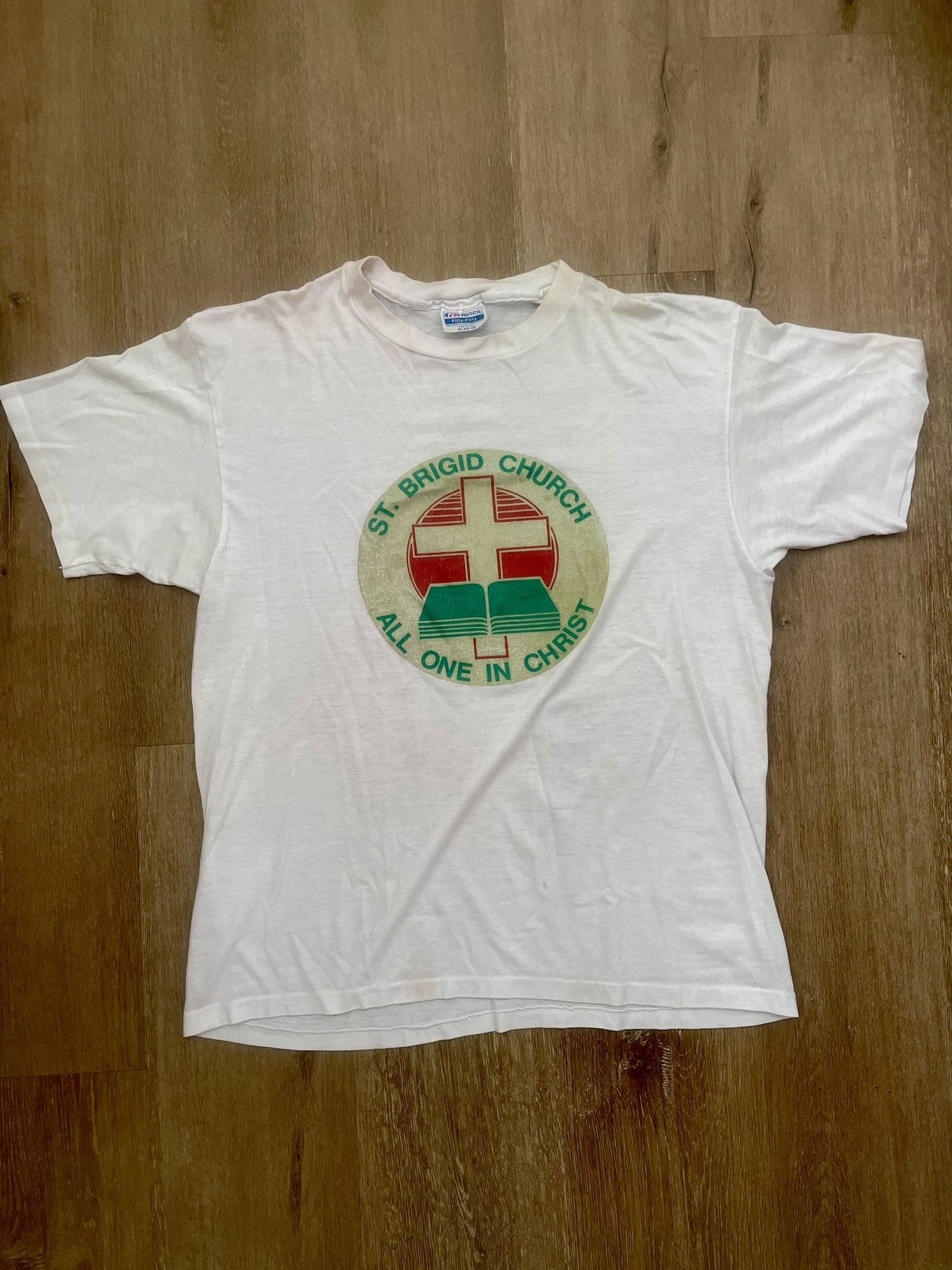 Vintage St Brigid Church All One Christ Vintage Worship T-Shirts, Hoodie, Sweatshirt