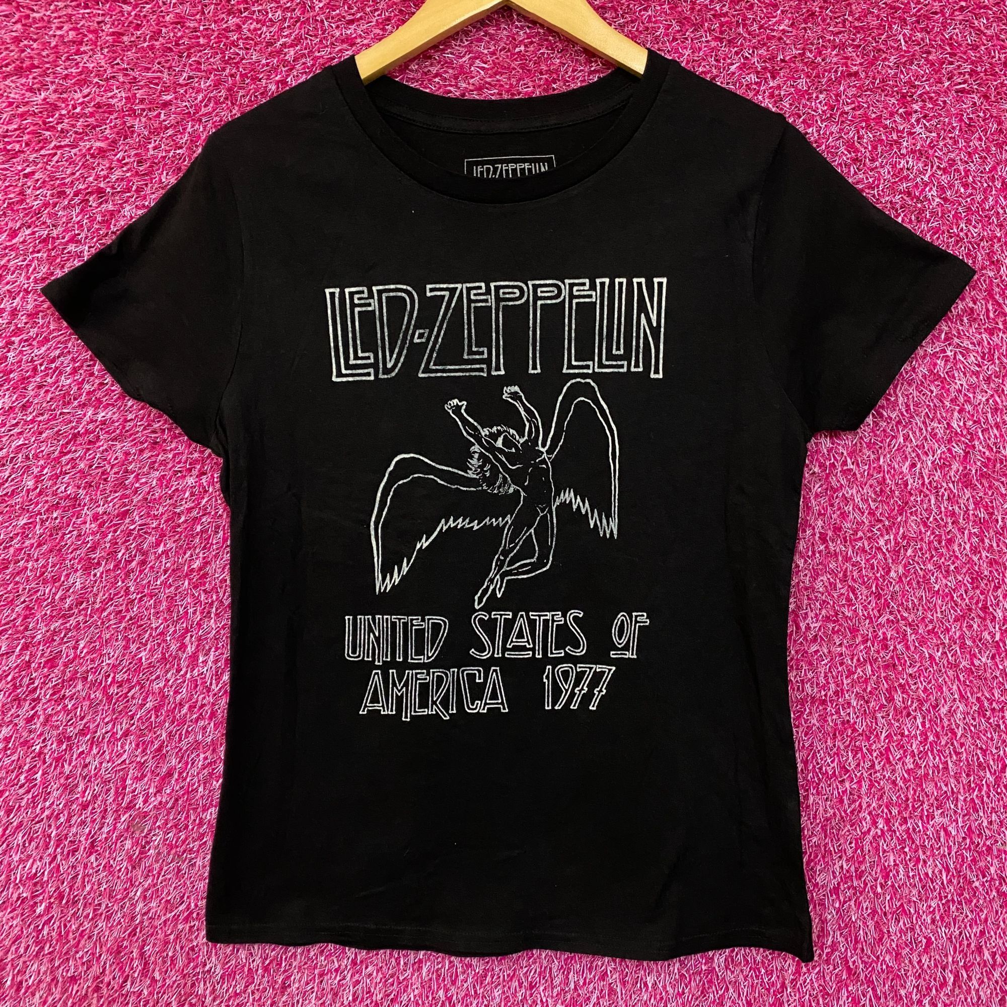 Zeppelin Led Zeppelin Icarus United States Of America 1977 T Shirt La Hoodie, Sweatshirt | PodTeesHub.com
