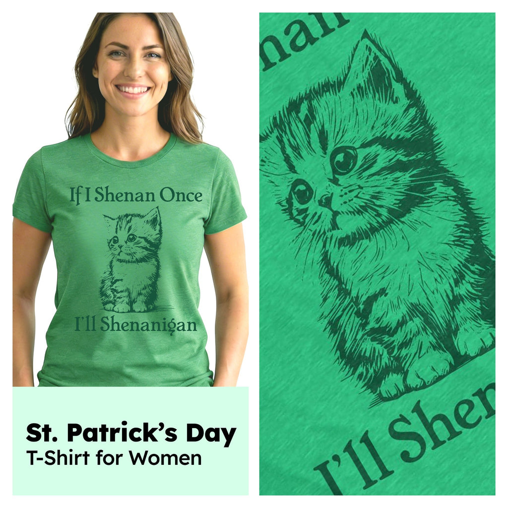 If I Shenan Once Ill Shenangian Women's T Shirt
