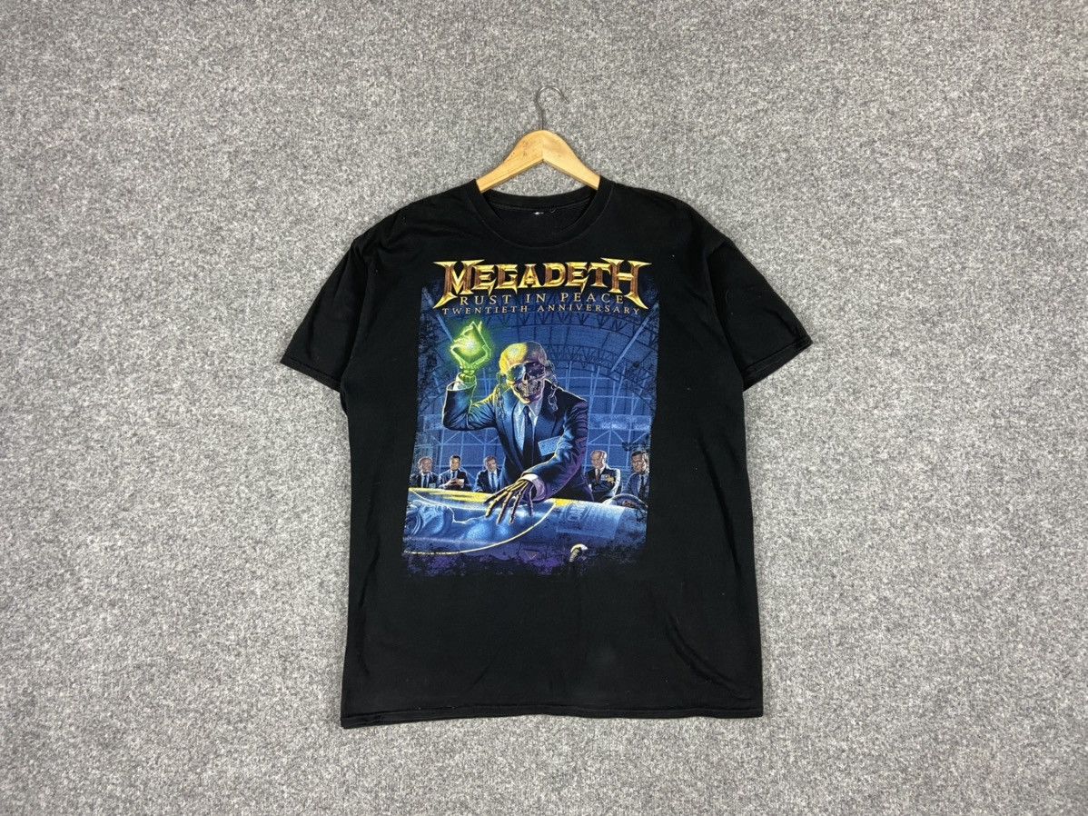 Vintage Megadeath Rust In Peace T Shirt Hoodie, Sweatshirt | PodTeesHub.com