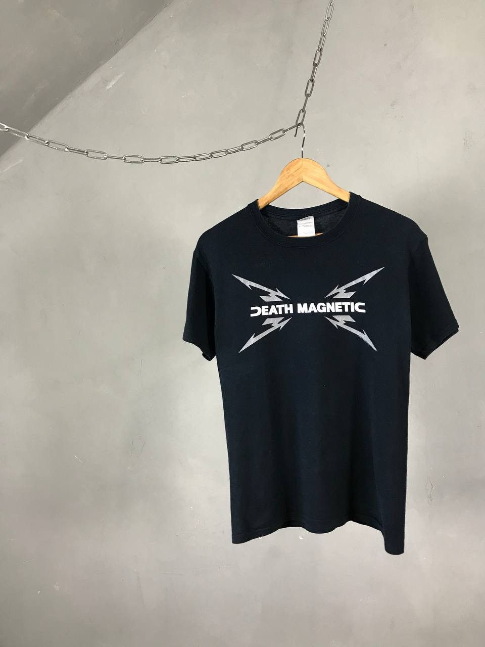 Band Tees Metallica 2008 Death Magnetic Vintage Rock Band Tee Hoodie, Sweatshirt | PodTeesHub.com