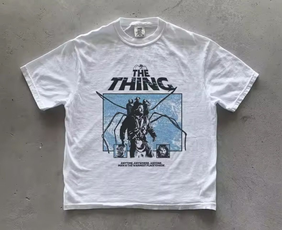 Other Streetwear Horro Movie The Thing John Theme White T Shirt Hoodie, Sweatshirt | PodTeesHub.com