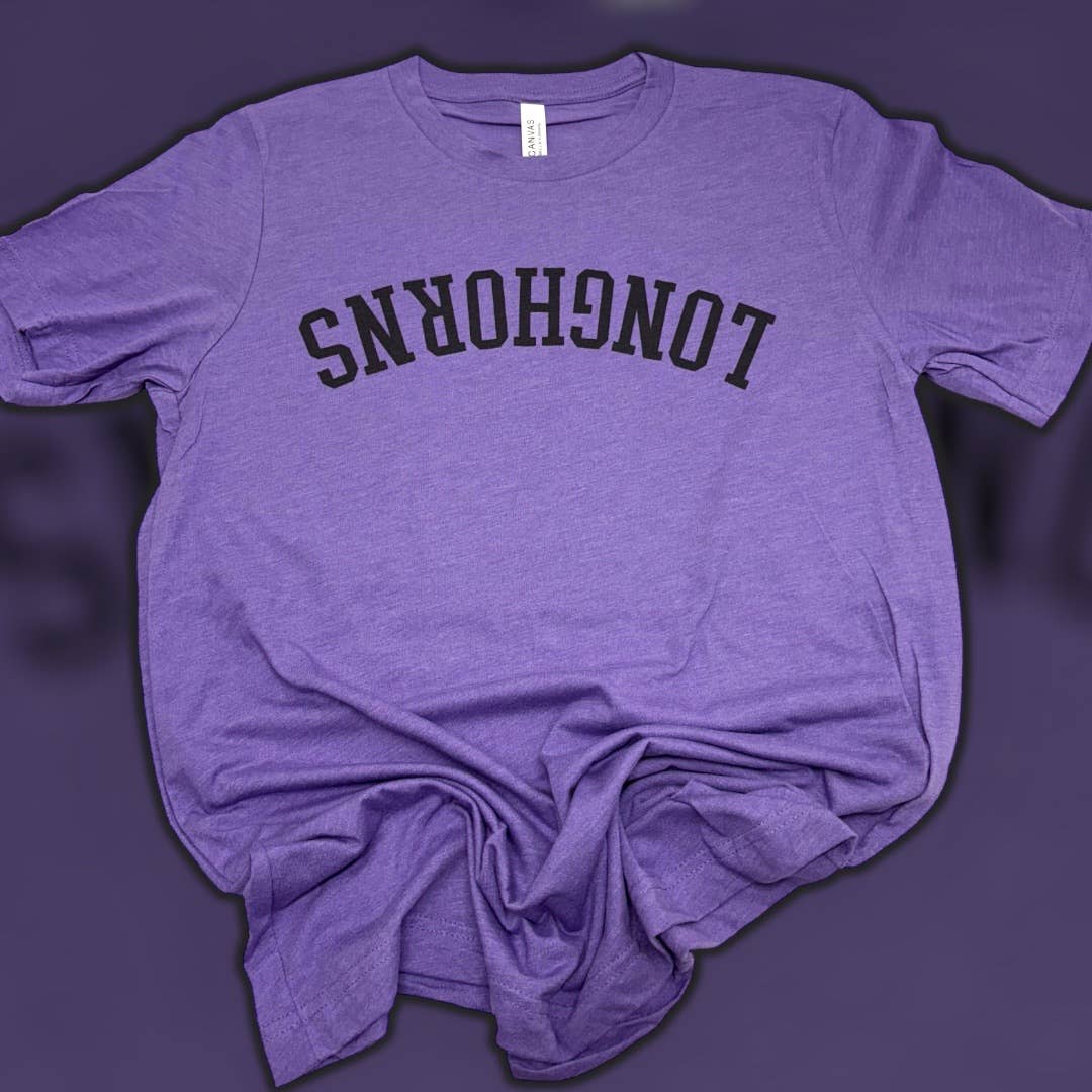 Longhorns Upside Down T-Shirt Hoodie, Sweatshirt | PodTeesHub.com