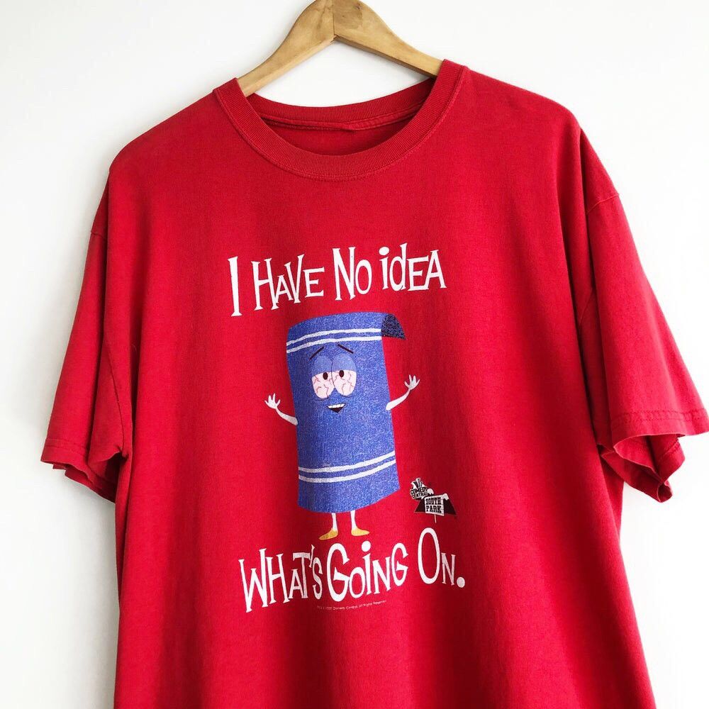 Vintage 03 Comedy Central South Park Towelie T Shirt Hoodie, Sweatshirt | PodTeesHub.com