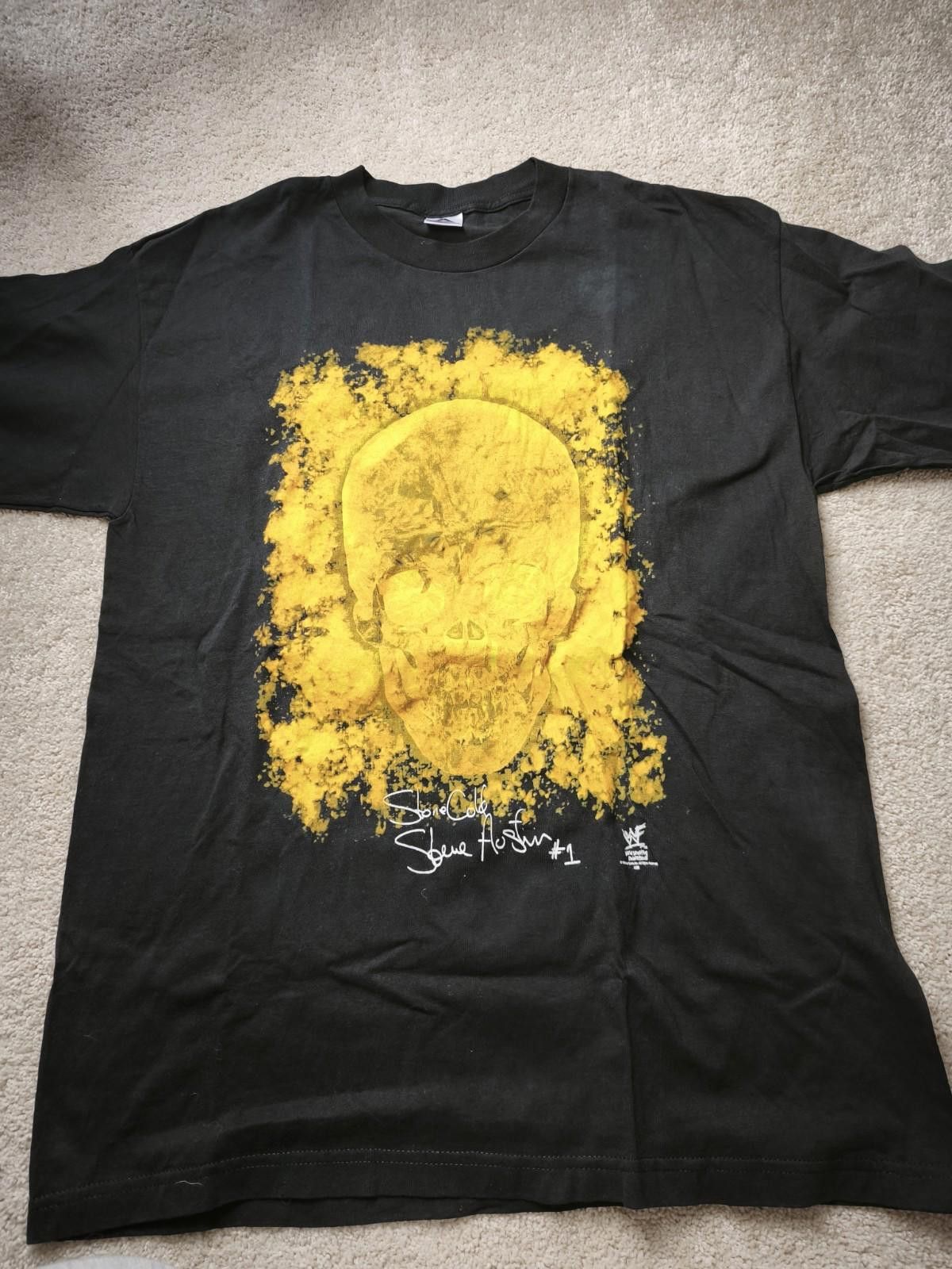 Aaa Vintage 1998 Stone Cold Terminator Fire Titan Sport Tee Xl Hoodie, Sweatshirt | PodTeesHub.com