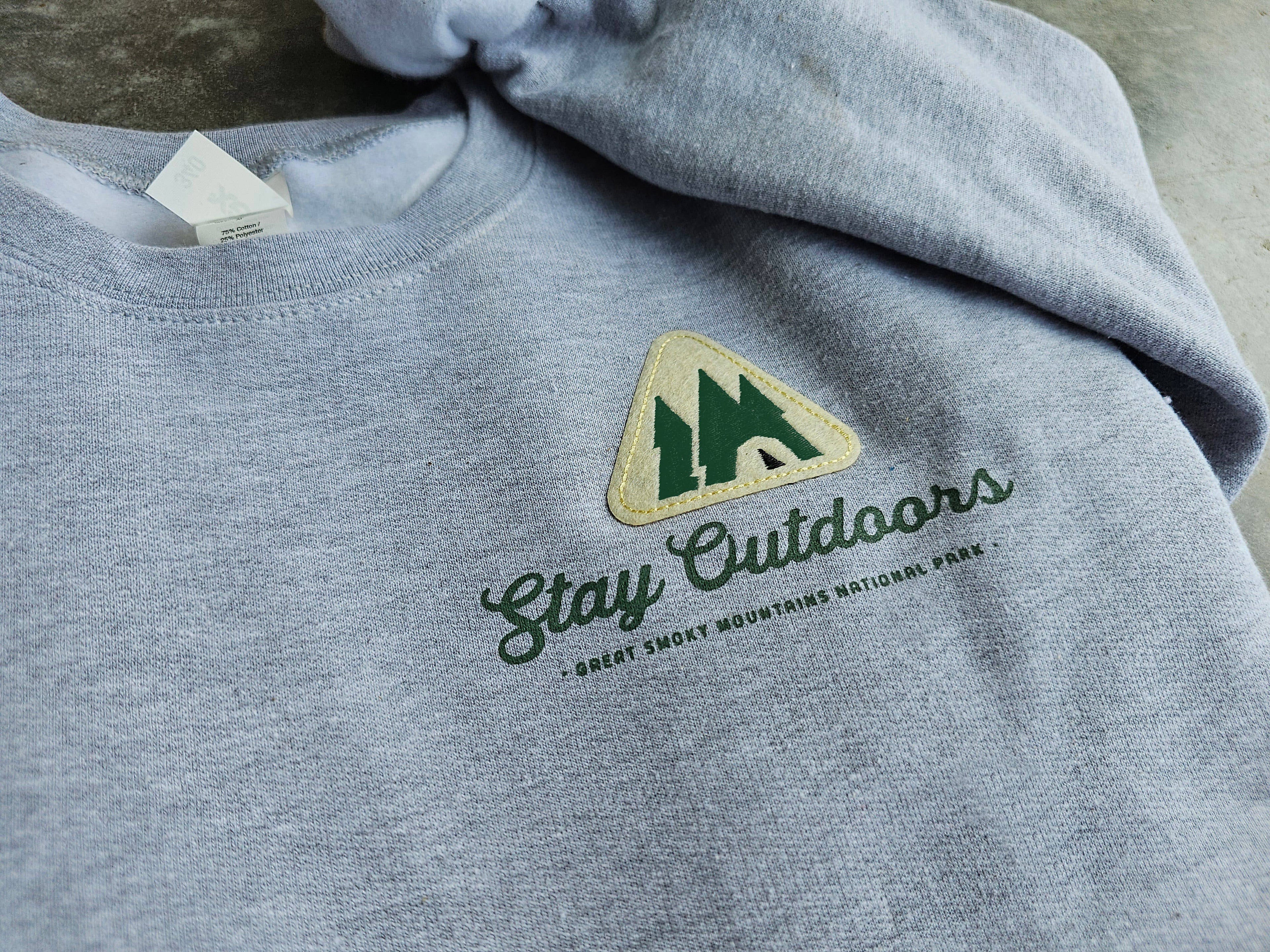 National Parks - Stay Outdoors Camping Sweatshirt T-Shirts, Hoodie | PodTeesHub.com