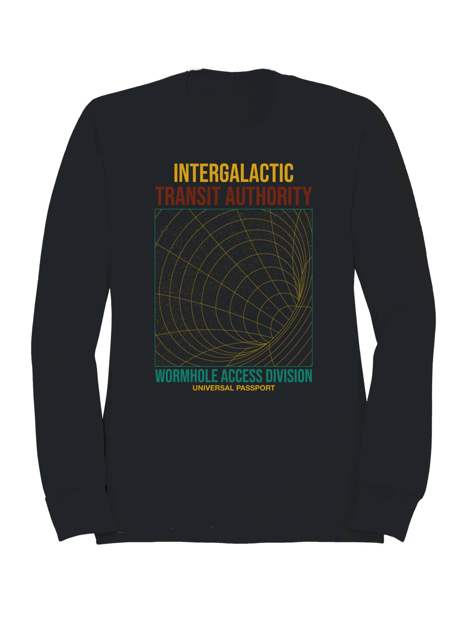 Intergalactic Transit Wormhole Access Women's Sweatshirt T-Shirts, Hoodie | PodTeesHub.com