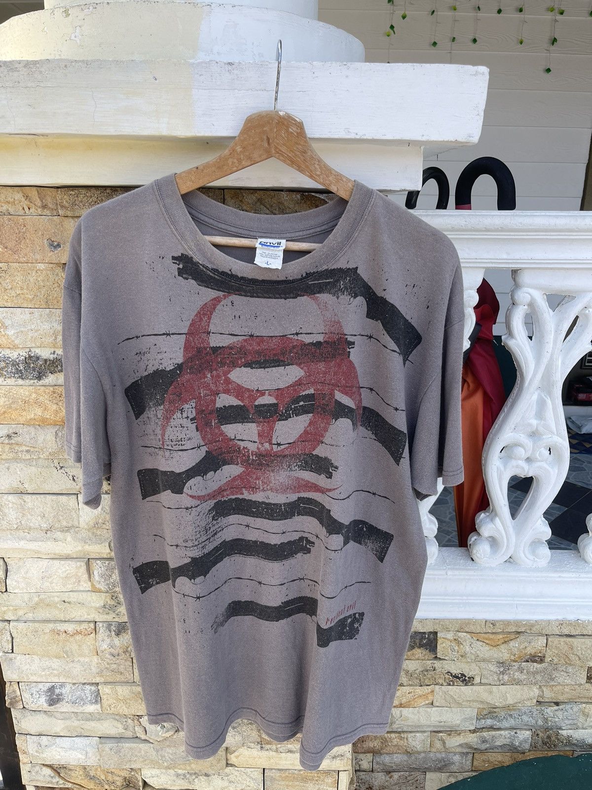 Vintage Last Drop Rare Vintage Faded Capcom Resident Evil T Shirt Hoodie, Sweatshirt | PodTeesHub.com