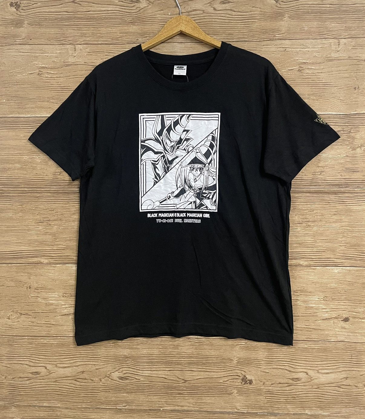 Vintage Yu Gi Oh T Shirt Xl Black Magician Gaming Card Rare Hoodie, Sweatshirt | PodTeesHub.com