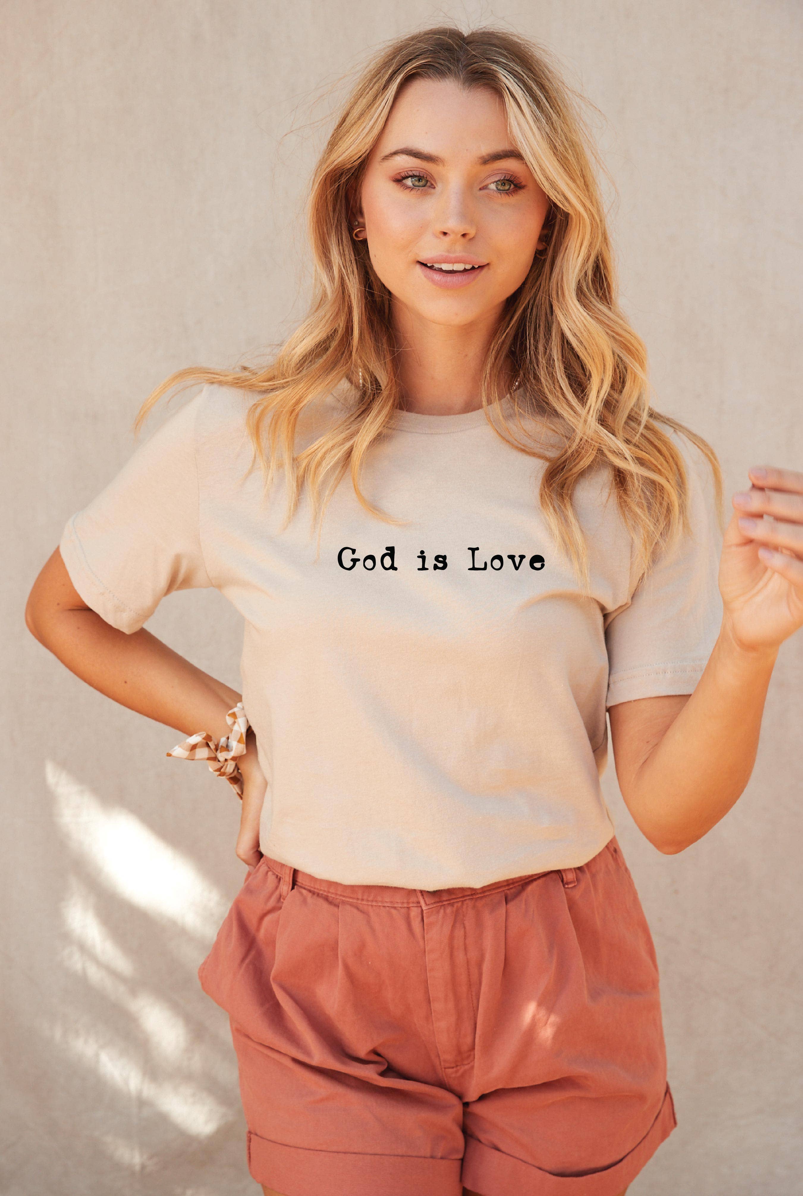 God Is Love Graphic T-Shirt Hoodie, Sweatshirt | PodTeesHub.com