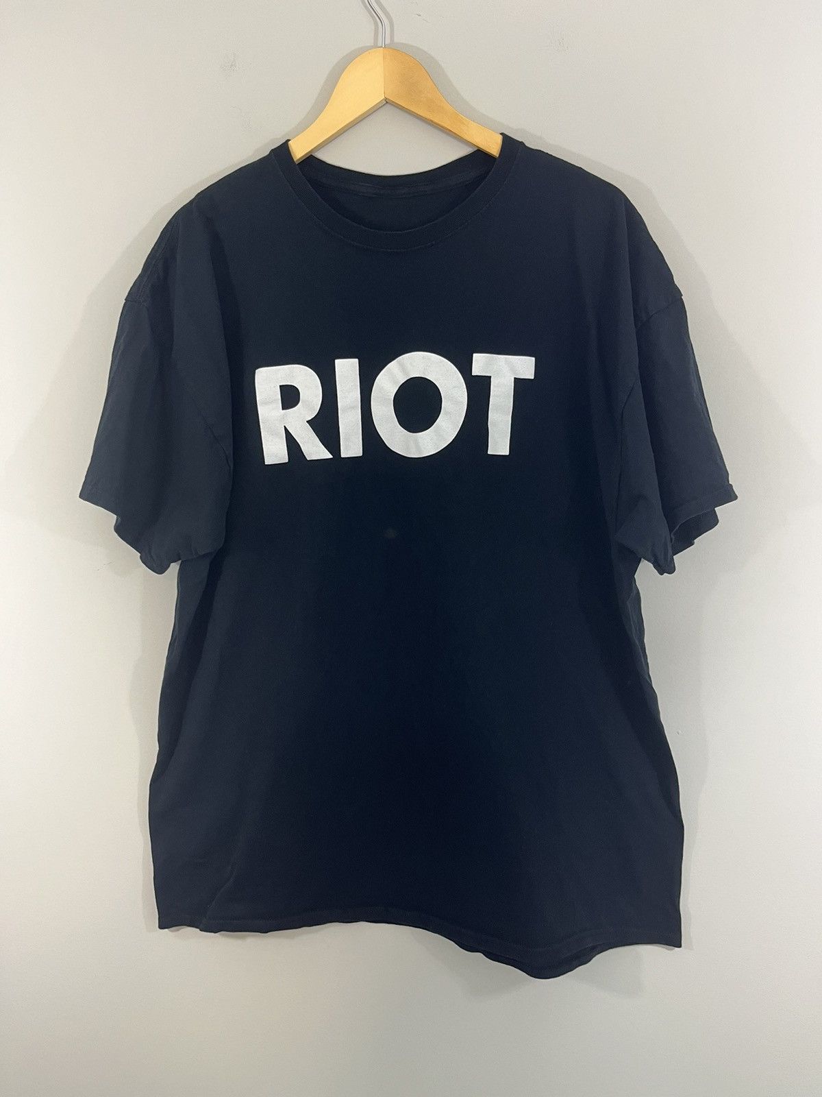 Vintage Riot Oversized Distressed Tee Hoodie, Sweatshirt | PodTeesHub.com