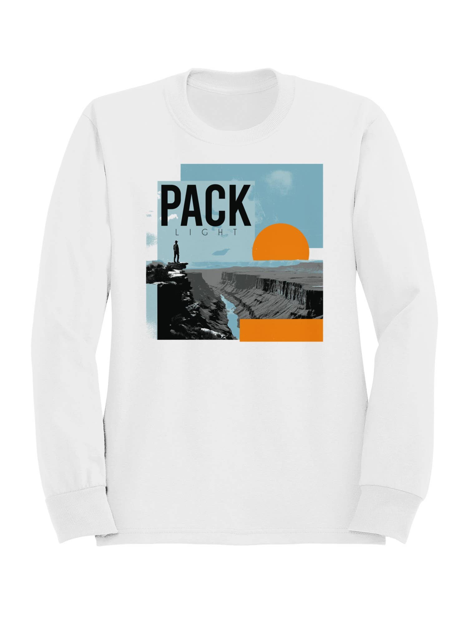 Adventure Awaits: Pack Light Women's Sweatshirt T-Shirts, Hoodie | PodTeesHub.com