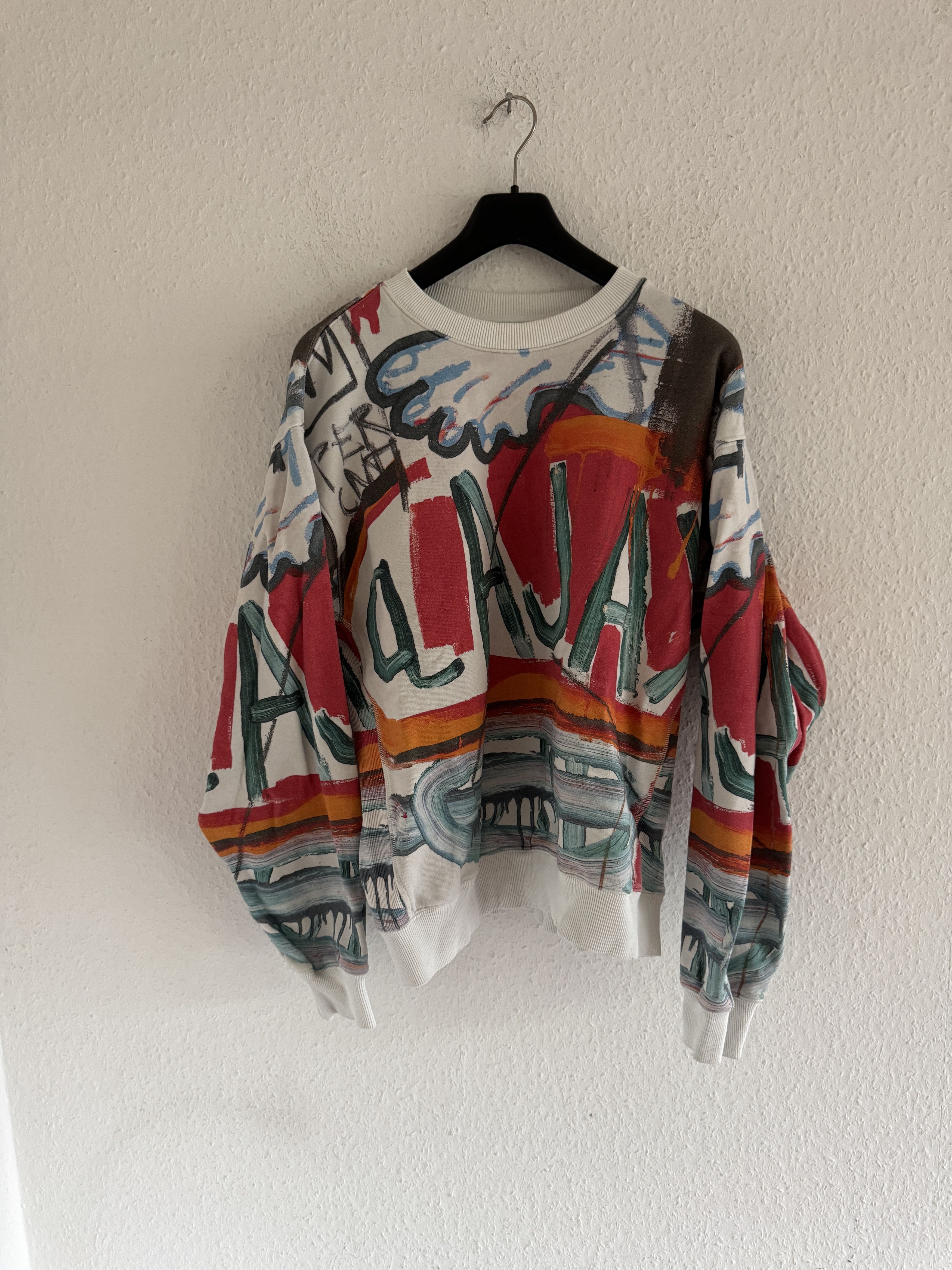 Jean Michel Basquiat X Who Decides War Oversized Graphic Sweatshirt T-Shirts, Hoodie | PodTeesHub.com