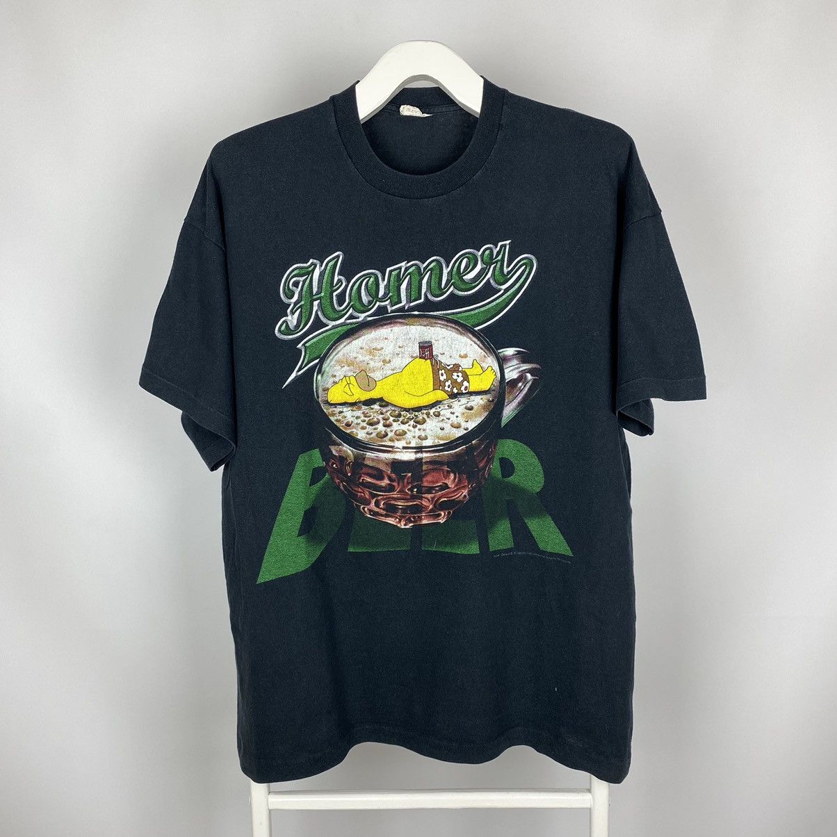 The Simpsons X Vintage 1999 Vintage The Simpsons Homer Beer Graphic T Shirt Hoodie, Sweatshirt | PodTeesHub.com