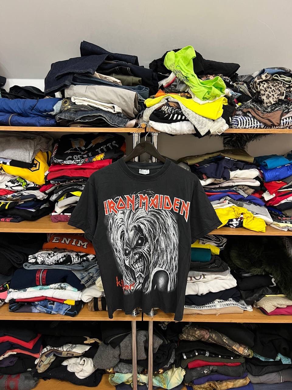 Iron Maiden X Vintage Vintage 00s Iron Maiden Live After Death Tour Promo T-Shirts, Hoodie, Sweatshirt
