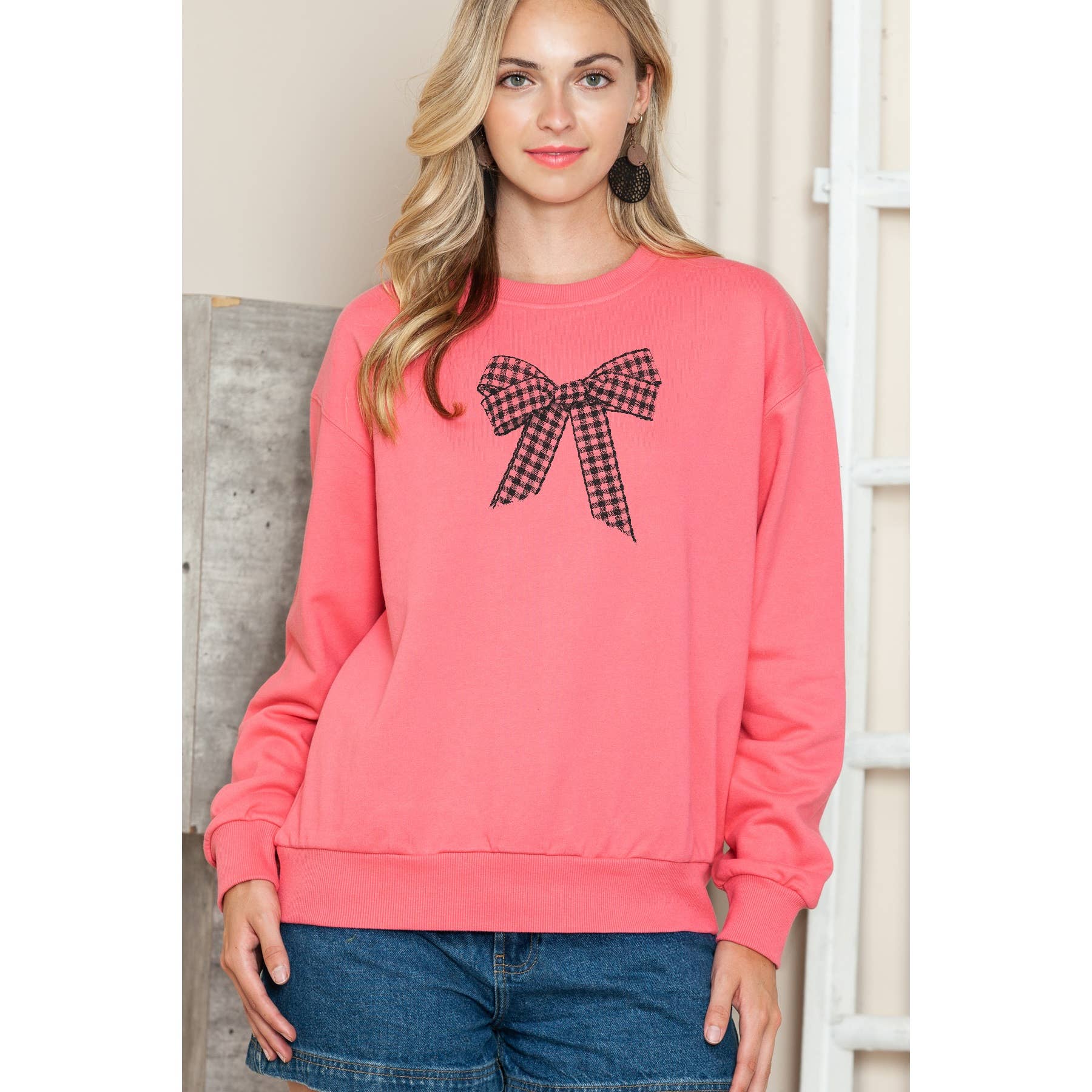 Bow - Crewneck Sweatshirt T-Shirts, Hoodie | PodTeesHub.com