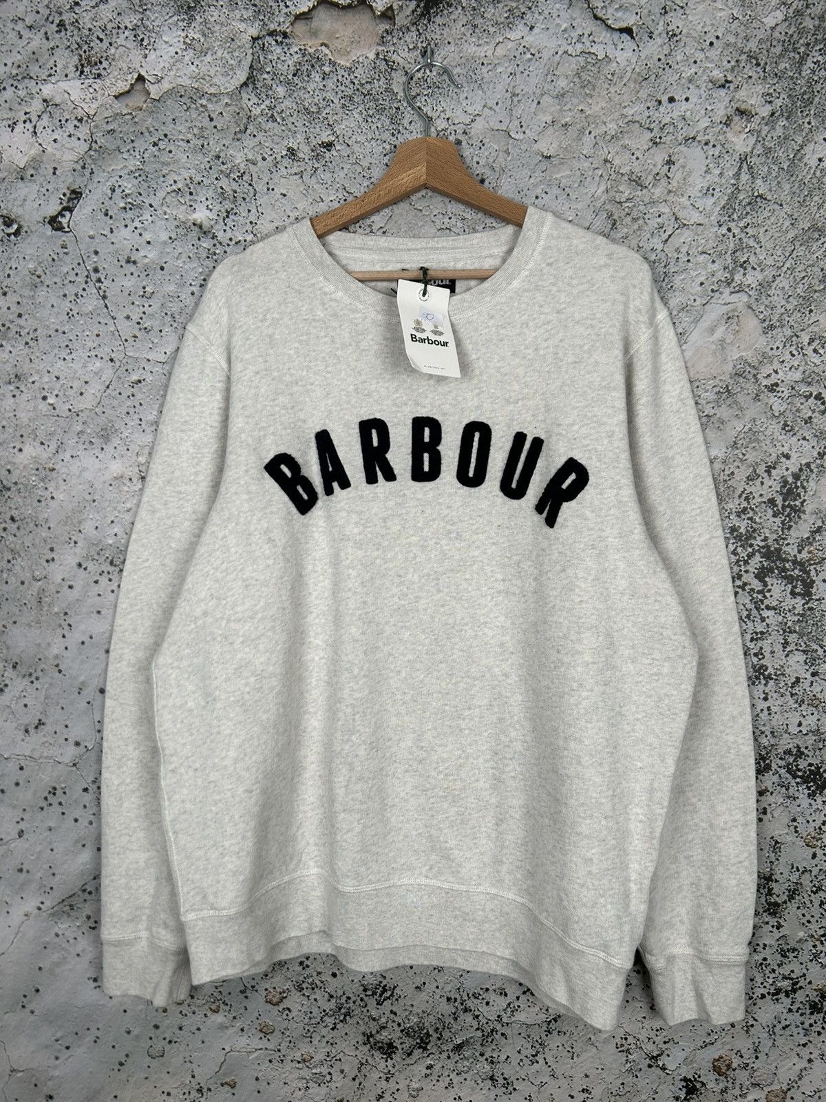 Vintage Barbour Spellout Crewneck New Outdoor England Streetwear T-Shirts, Hoodie, Sweatshirt | PodTeesHub.com