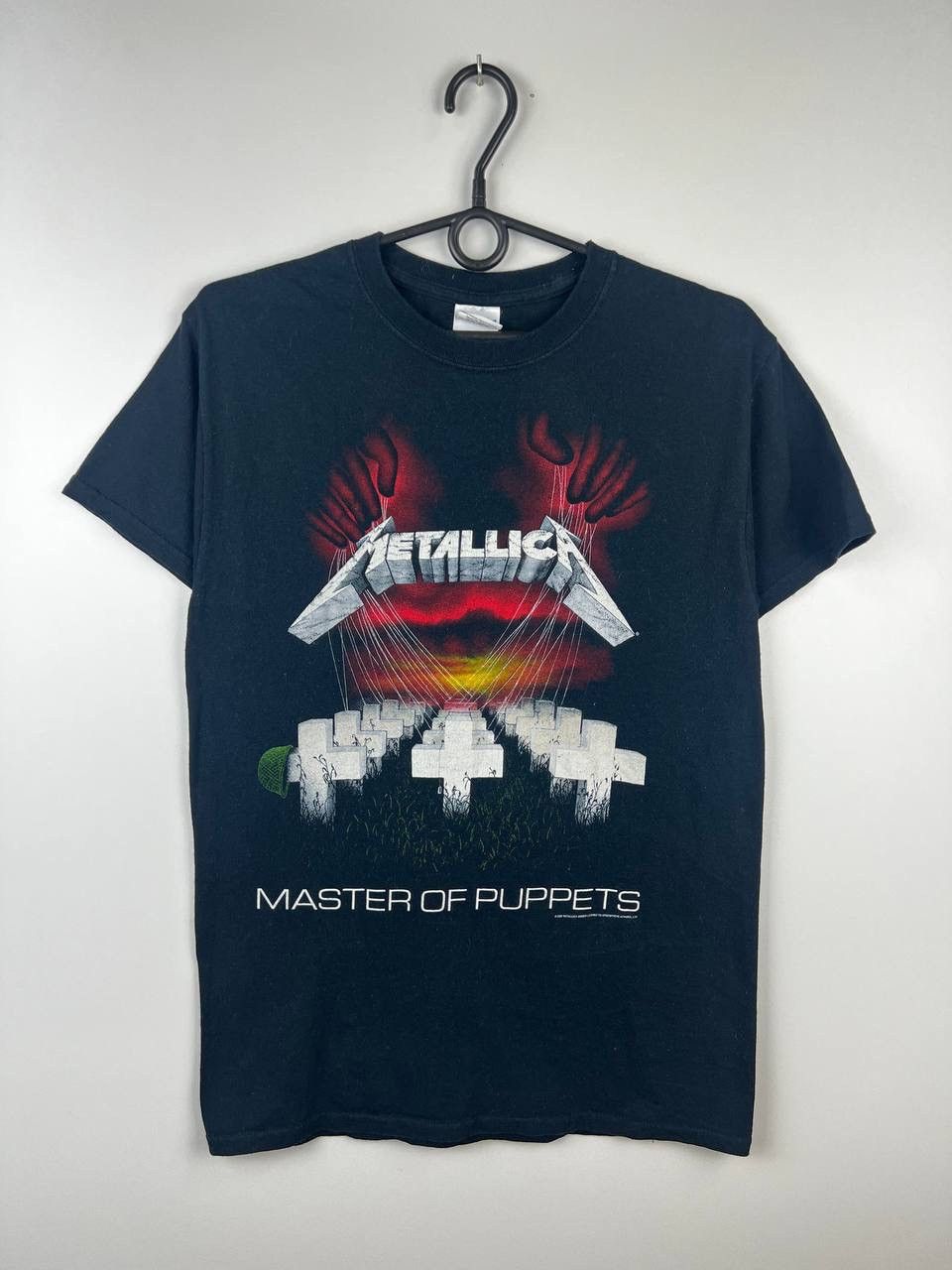Metallica Master Of Puppets 2007 Band Vintage Tee Size S Hoodie, Sweatshirt | PodTeesHub.com