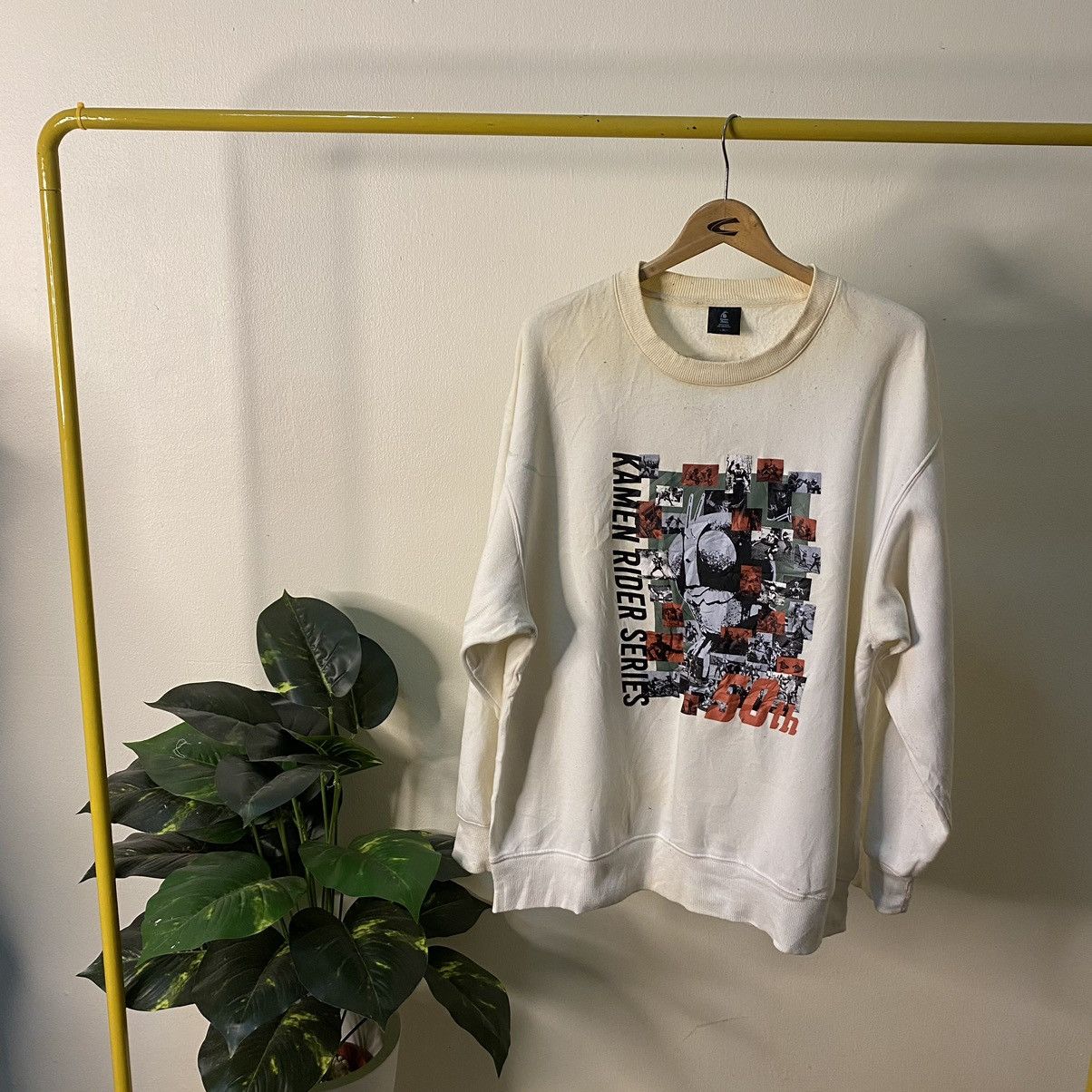Japanese Brand X Vintage Gu X Kamen Rider Masked Rider 50th Anniversary Sweatshirt T-Shirts, Hoodie | PodTeesHub.com
