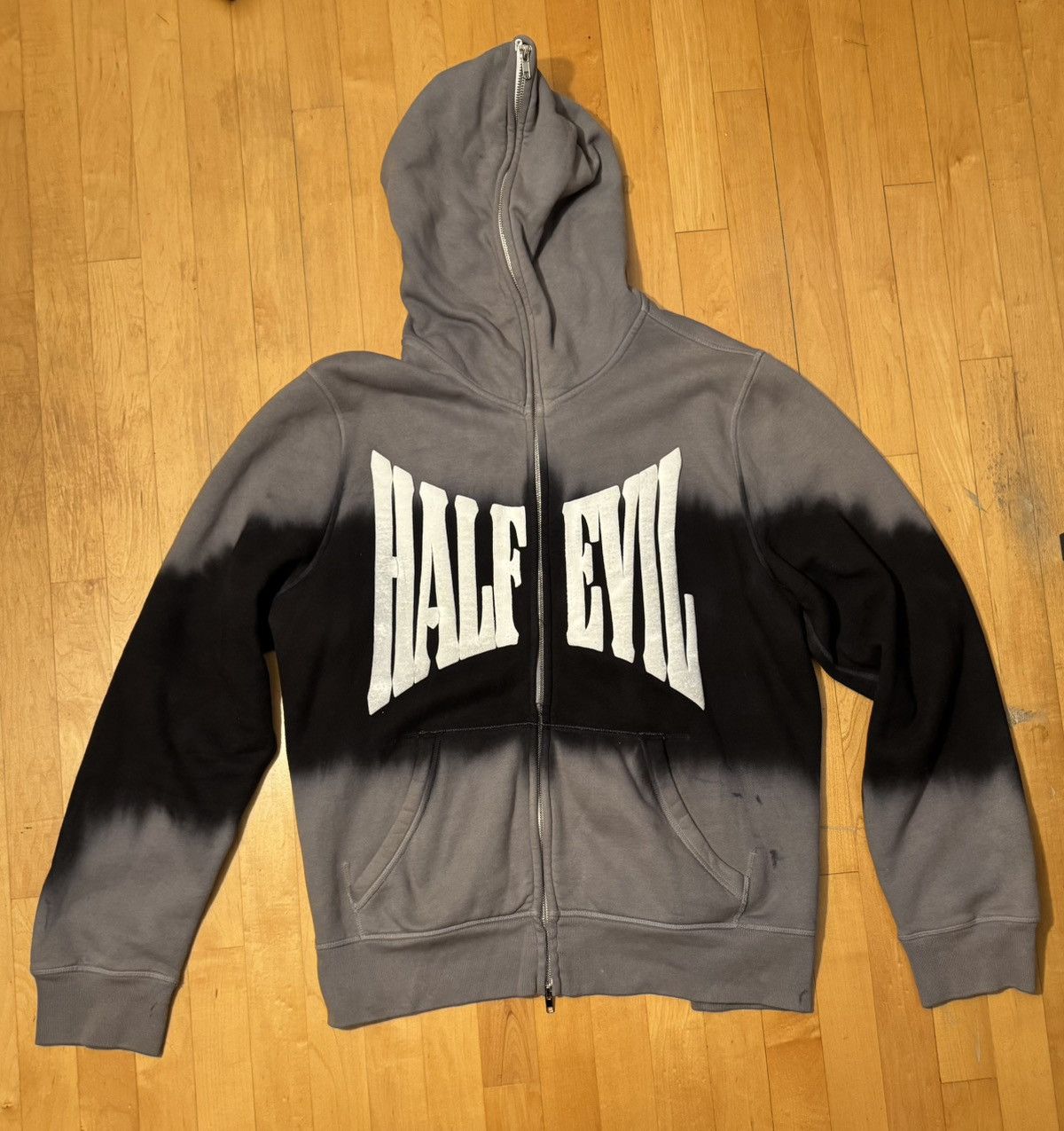 Evil Half Evil Graphic Hoodie T-Shirts, Sweatshirt | PodTeesHub.com