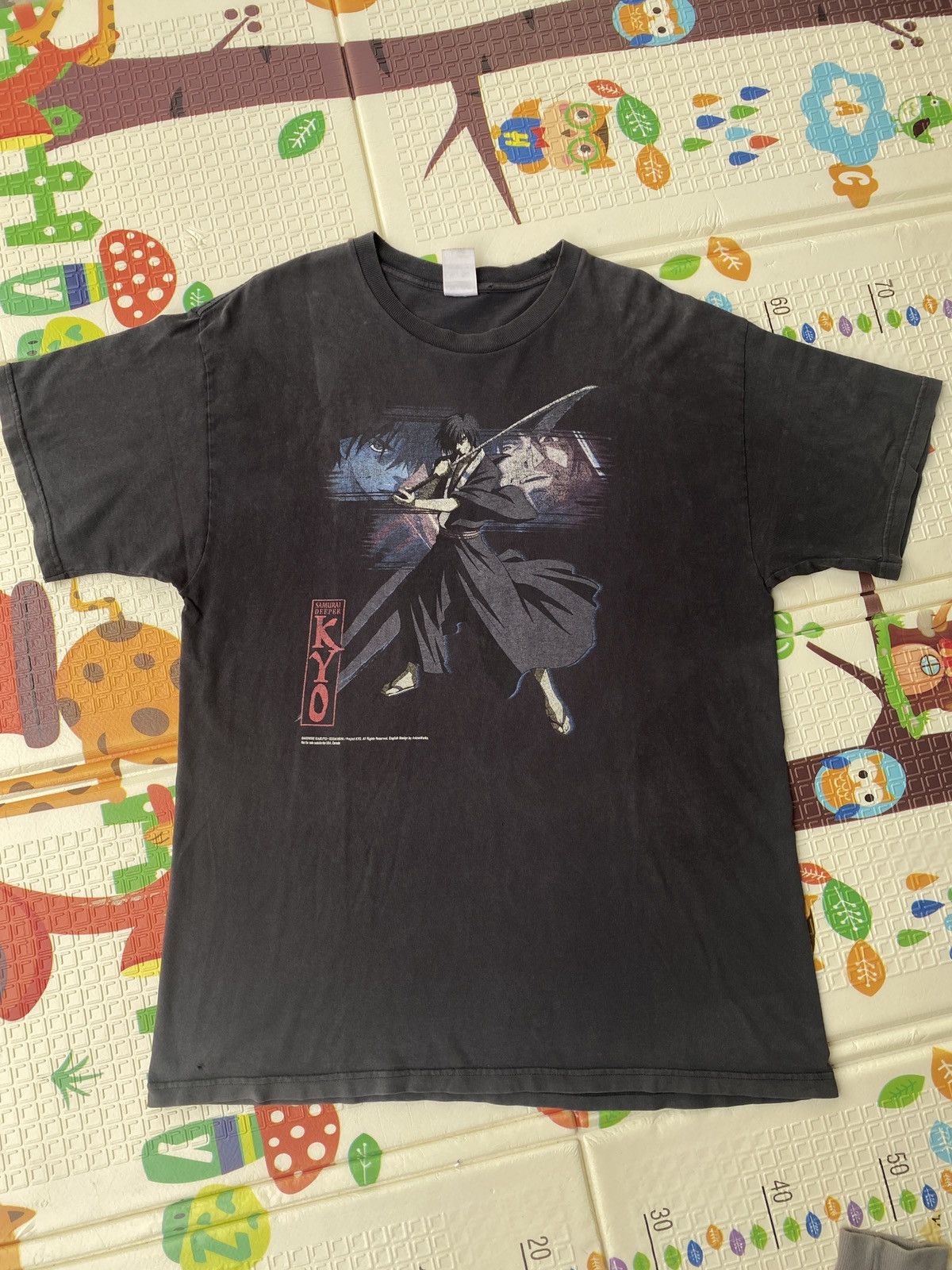 Anime Vintage Samurai Deeper Kyo Anime Tee 2000s Hoodie, Sweatshirt | PodTeesHub.com