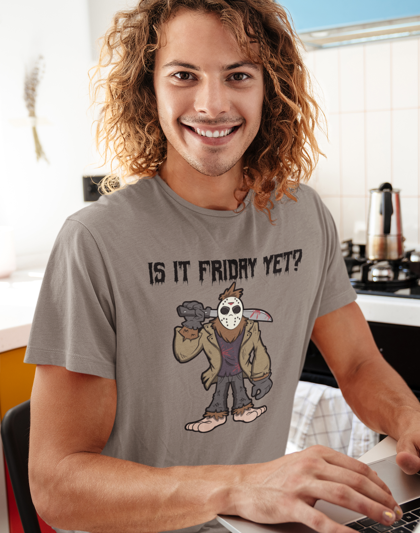 Is It Friday Yet? Halloween Tshirt - Long or Short Sleeve Hoodie, Sweatshirt | PodTeesHub.com