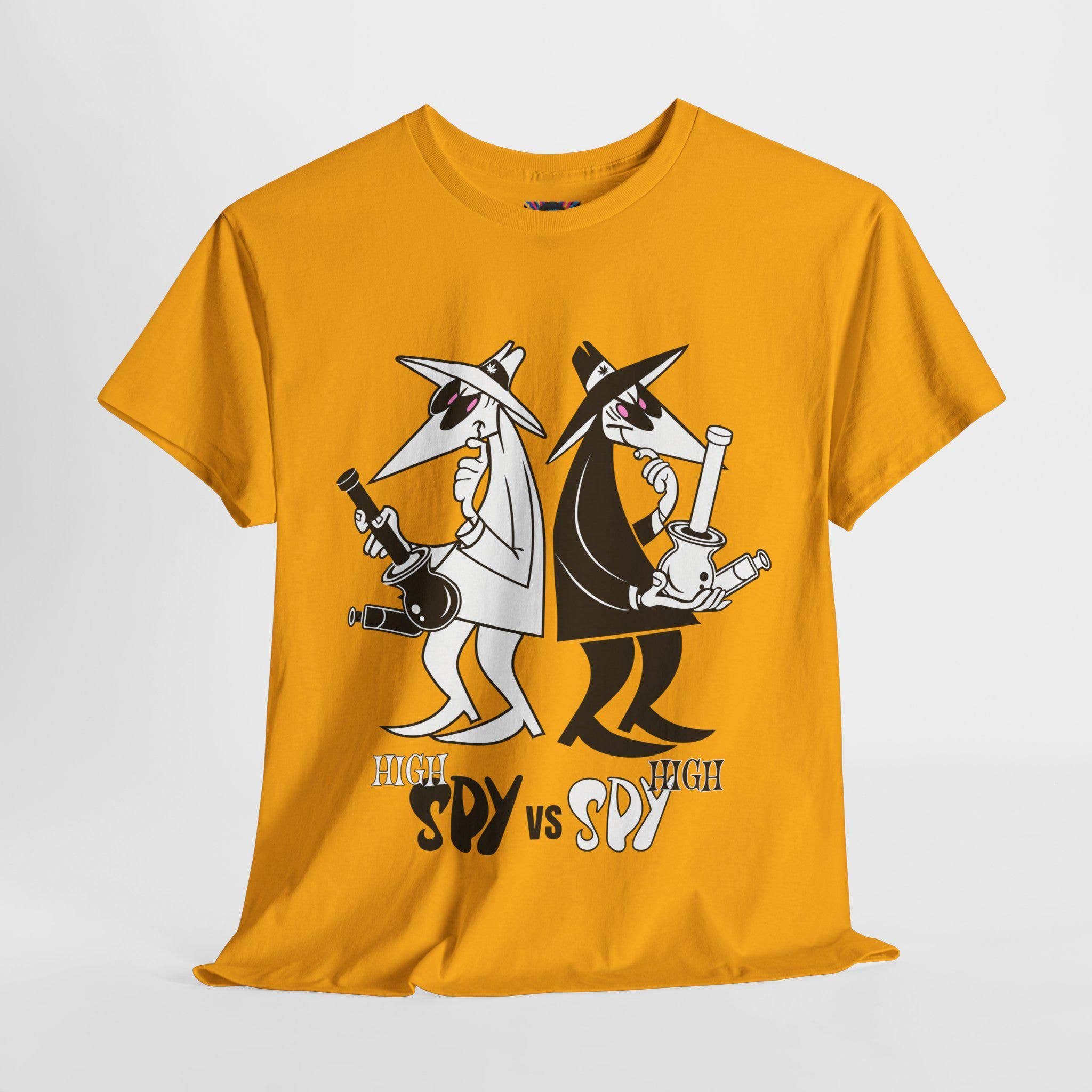 High Spy Cartoon Tee, Unisex Cotton Shirt Hoodie, Sweatshirt | PodTeesHub.com