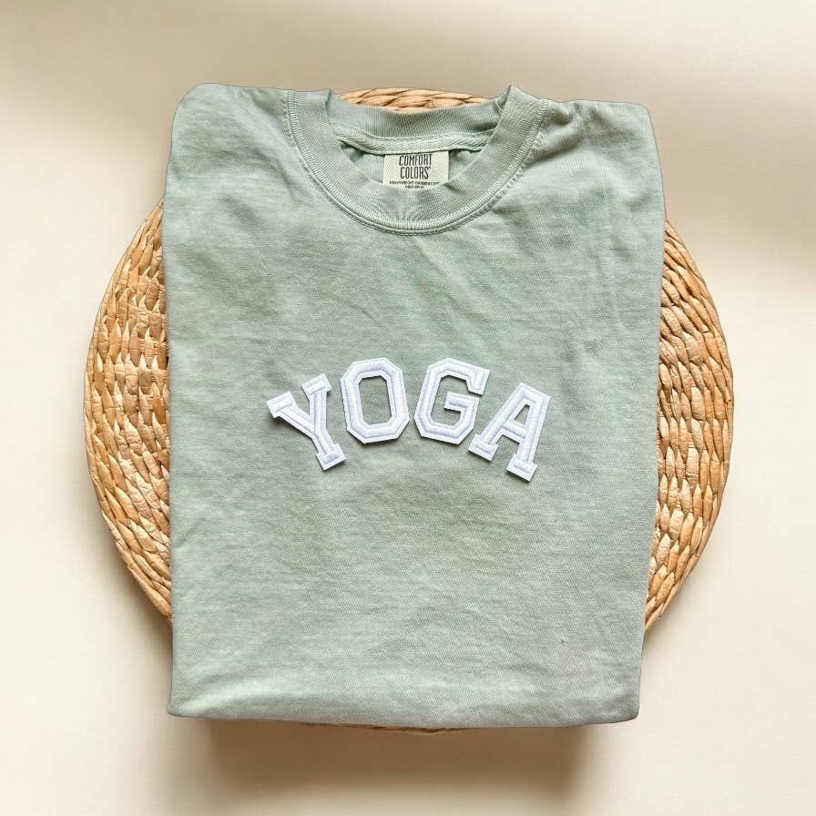 Comfort  Colors Yoga Shirt, Yoga Tee Hoodie, Sweatshirt | PodTeesHub.com