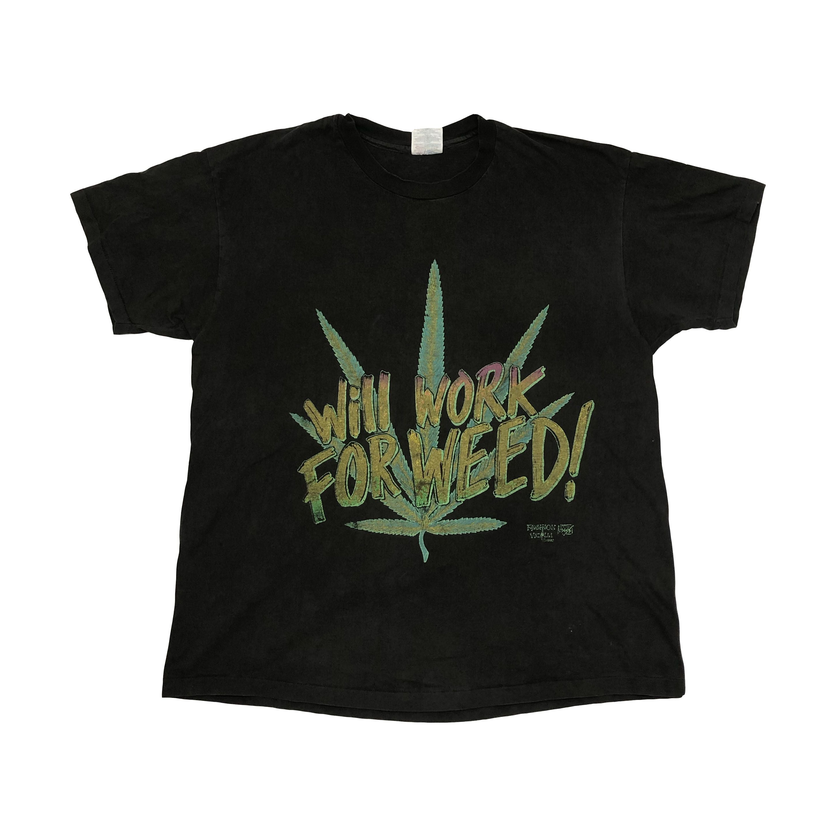 Japanese Brand 1992 Victim Will Work Weed Vintage Akira T-Shirts, Hoodie, Sweatshirt