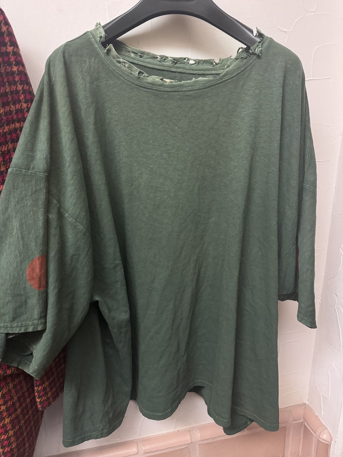 Kapital Oversized Distressed Tee Hoodie, Sweatshirt | PodTeesHub.com