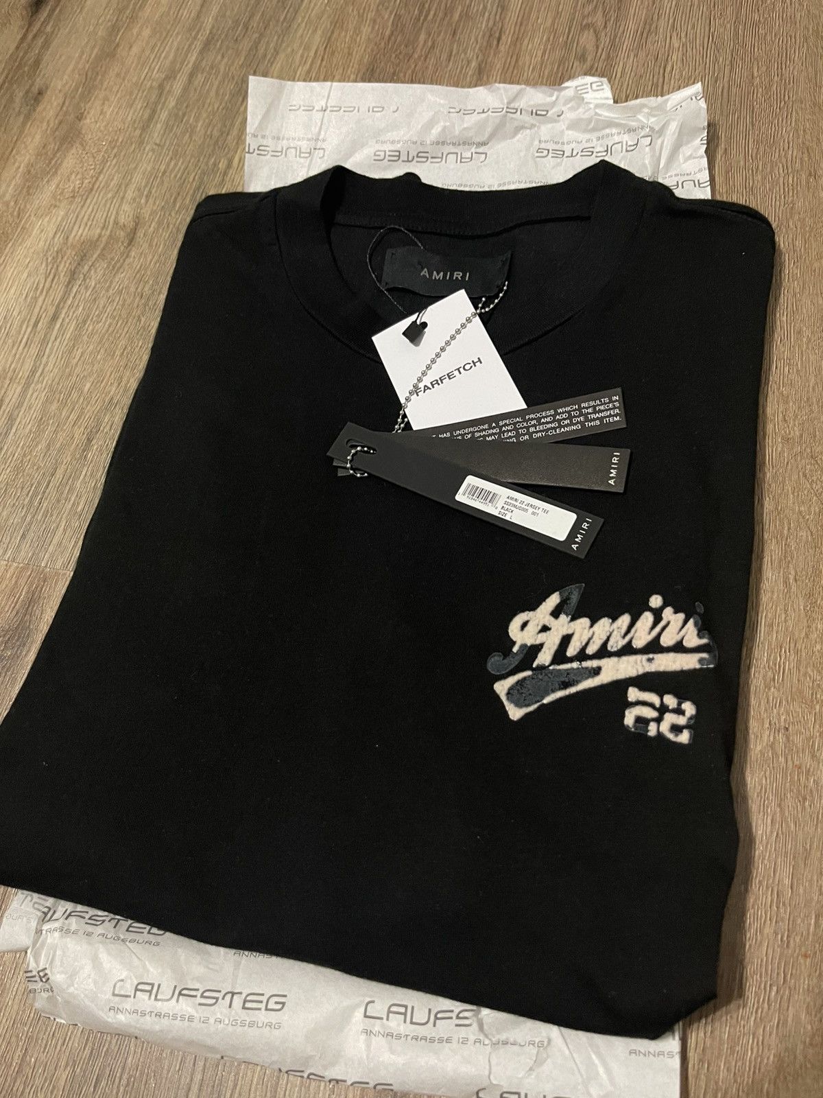 Amiri 22 Jersey Tee Hoodie, Sweatshirt | PodTeesHub.com