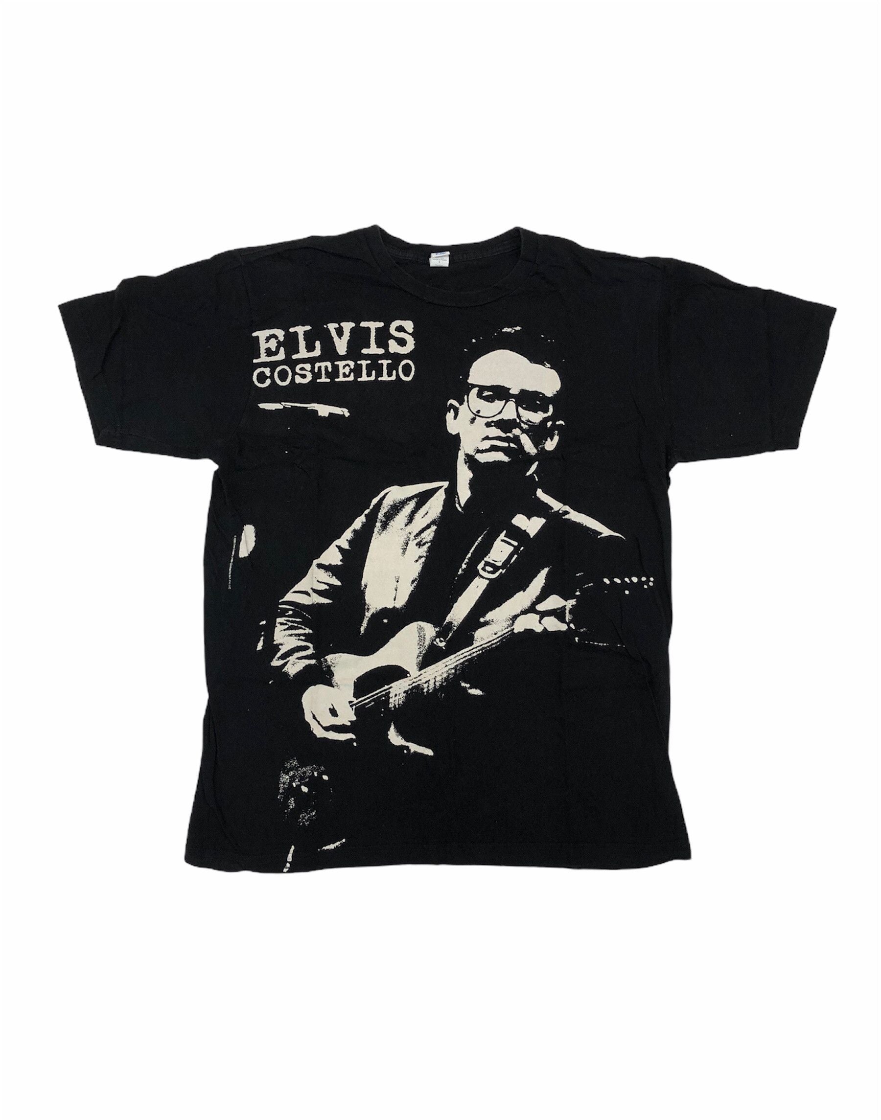 Band Tees Vintage Y2k 2009 Elvis Costello T Shirt Hoodie, Sweatshirt | PodTeesHub.com