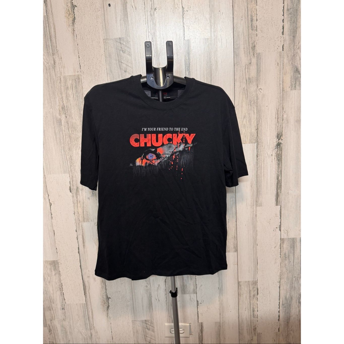 Other Chucky Graphic T Shirt Men S Size M Black Horror Movie Tee G Hoodie, Sweatshirt | PodTeesHub.com