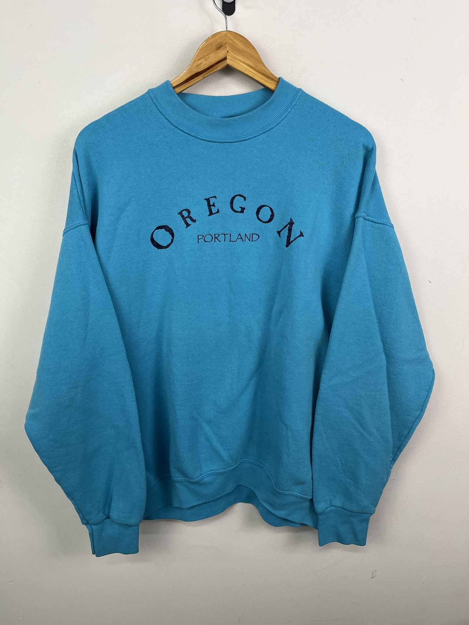 Vintage 90 S Oregon Portland Spell Out Pullover Crewneck Size Xl T-Shirts, Hoodie, Sweatshirt | PodTeesHub.com