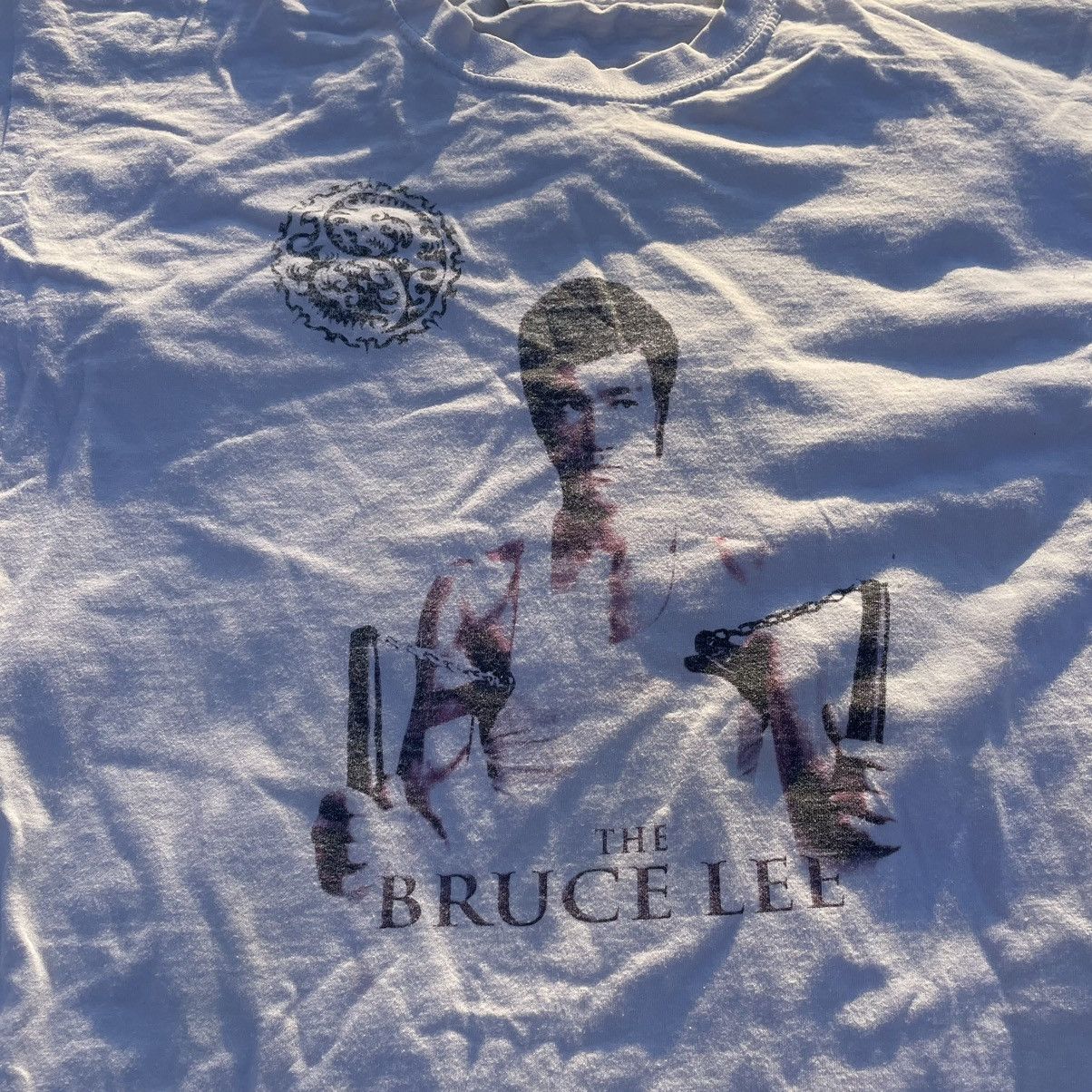 Band Tees Vintage Y2k Bruce Lee White Promo Face Horror Tee Hoodie, Sweatshirt | PodTeesHub.com
