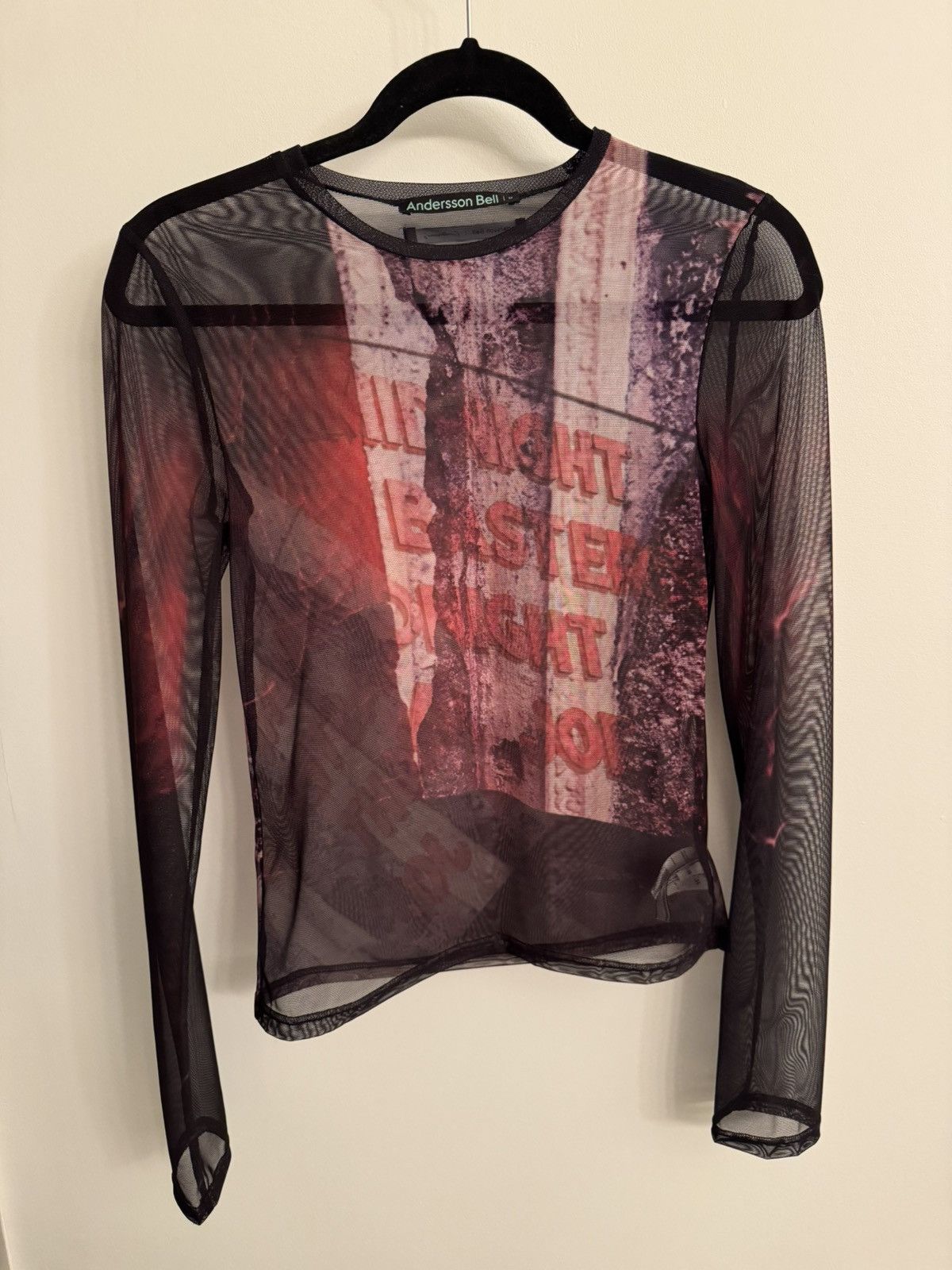 Bell Andersson Bell Black Mesh Film Archive Long Sleeve T Shirt Hoodie, Sweatshirt | PodTeesHub.com