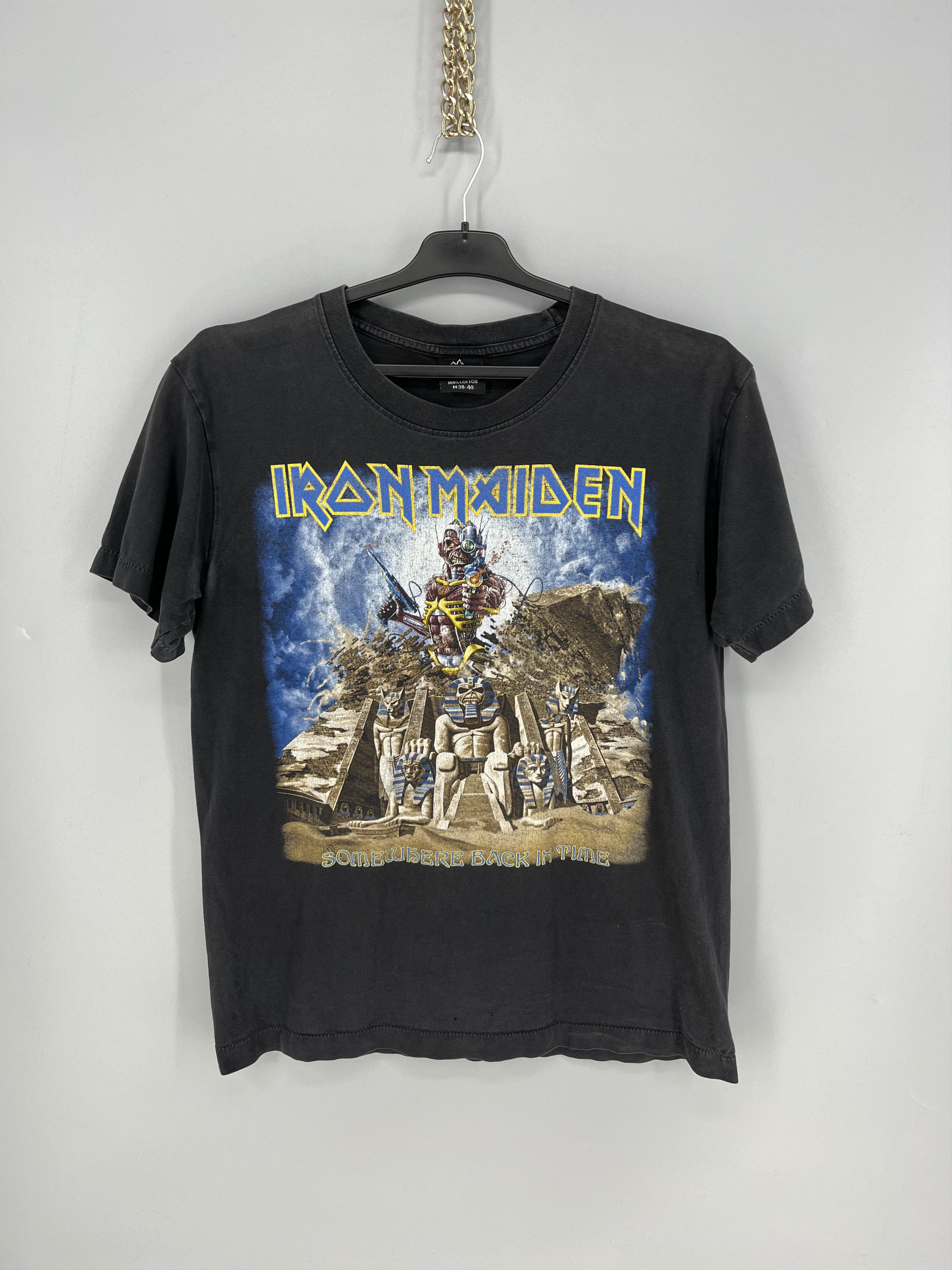 Maiden Vintage Iron Maiden Double Sided Tee Vtg 90s Travis Hoodie, Sweatshirt | PodTeesHub.com