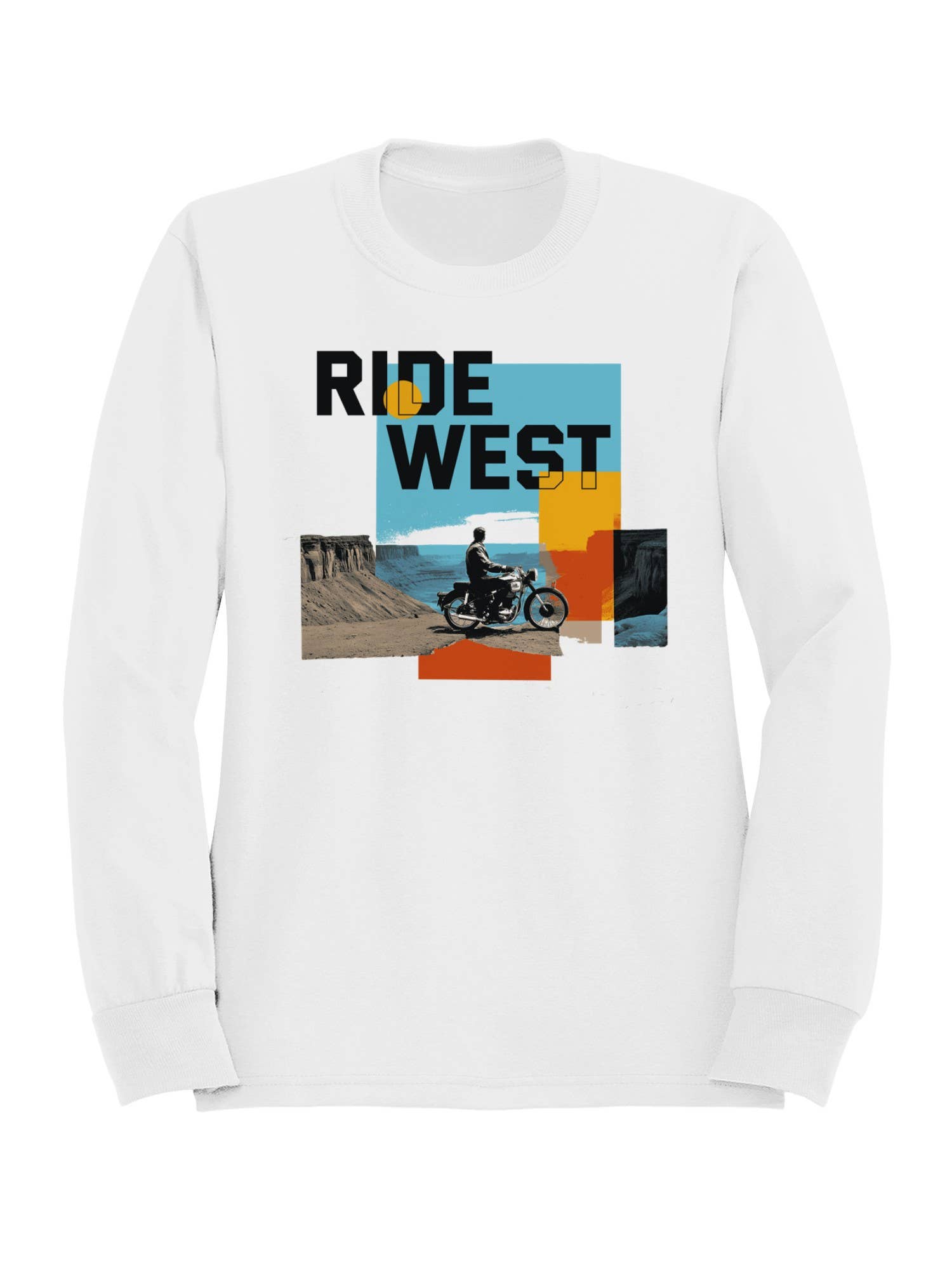 Adventure Ride West Graphic Women's Sweatshirt T-Shirts, Hoodie | PodTeesHub.com