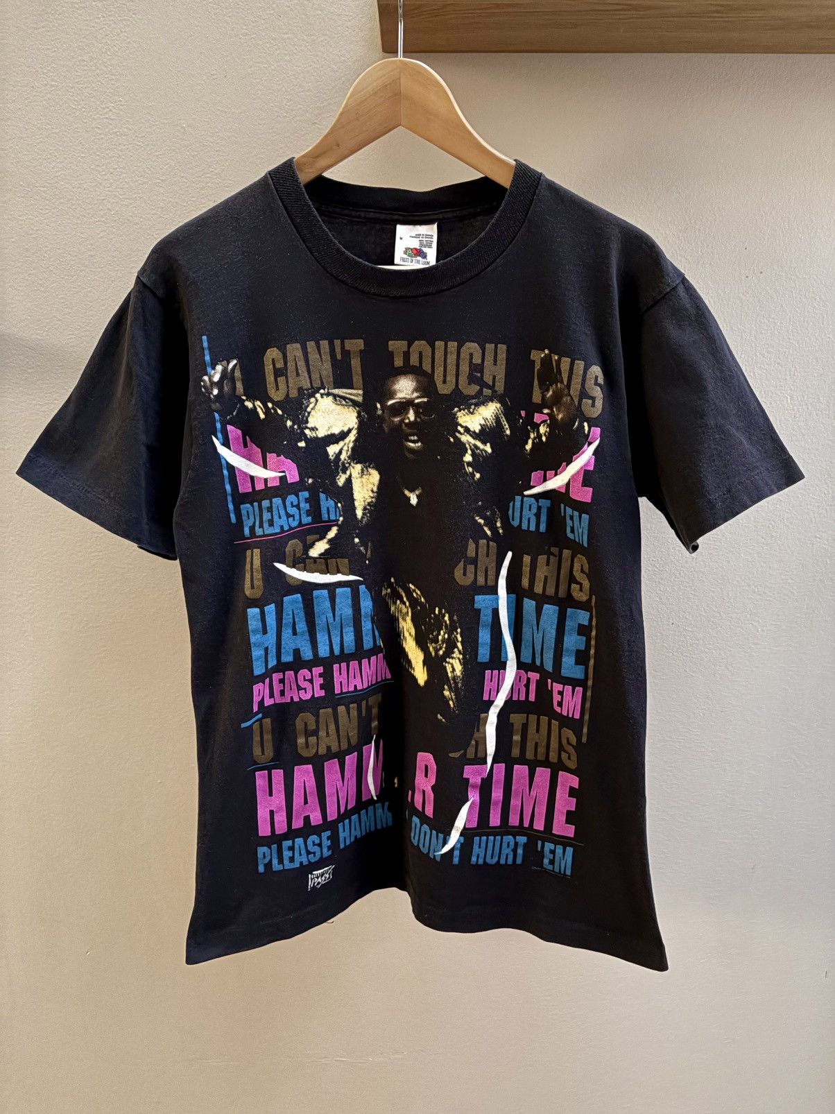 Rap Tees Mc Hammer Vtg 1990 Please Hammer Don T Hurt Em T Shirt M Hoodie, Sweatshirt | PodTeesHub.com