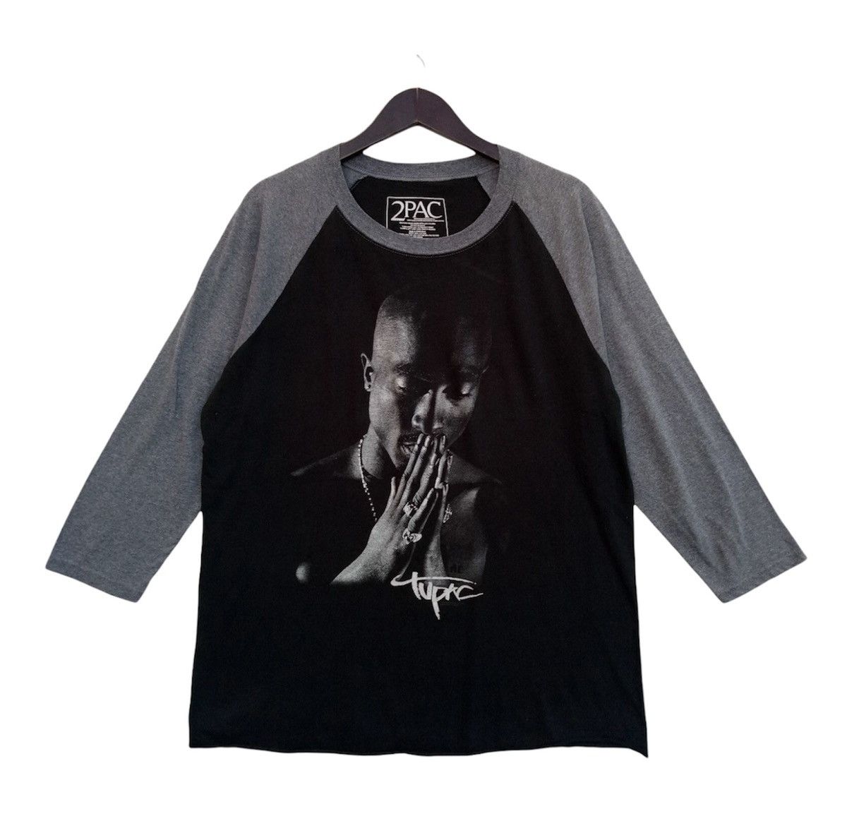 Band Tees Tupac Shakur 2pac Raglan Hip Hop Rap Rare Tee Shirt Hoodie, Sweatshirt | PodTeesHub.com