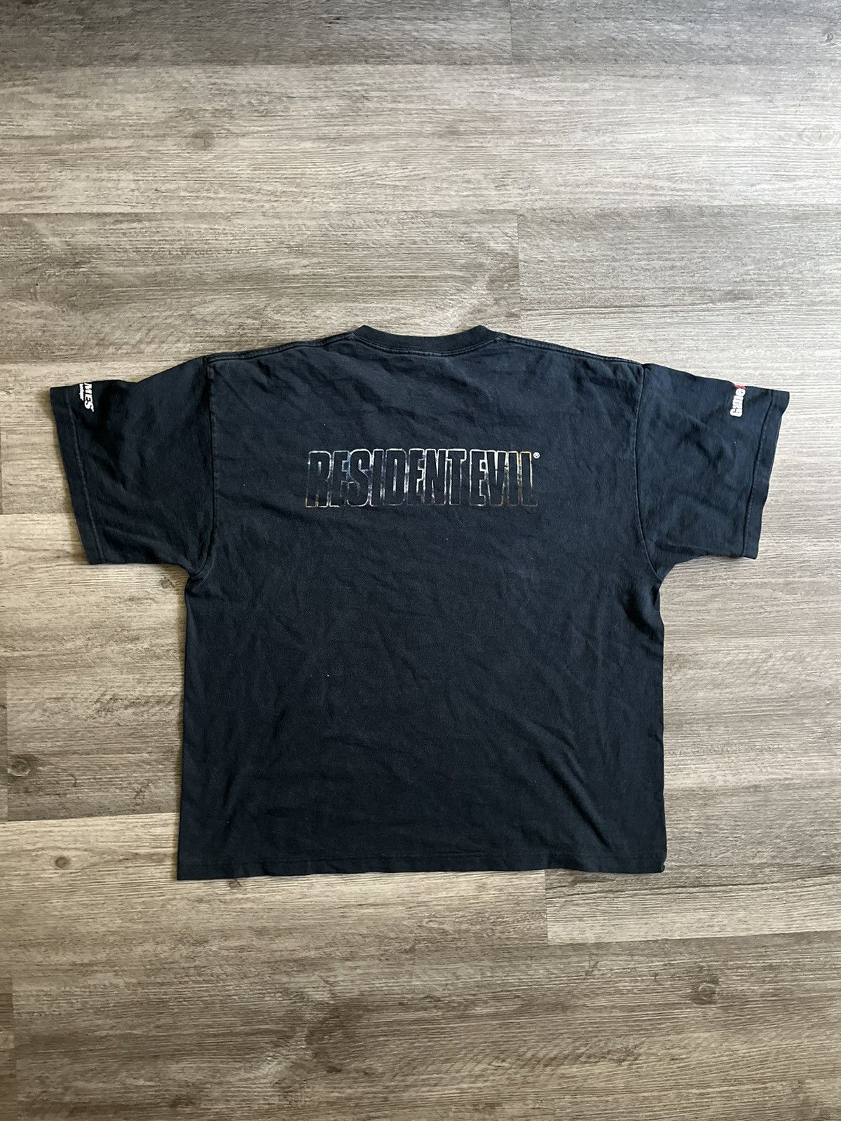 Vintage Resident Evil Promo Employee Shirt Hoodie, Sweatshirt | PodTeesHub.com