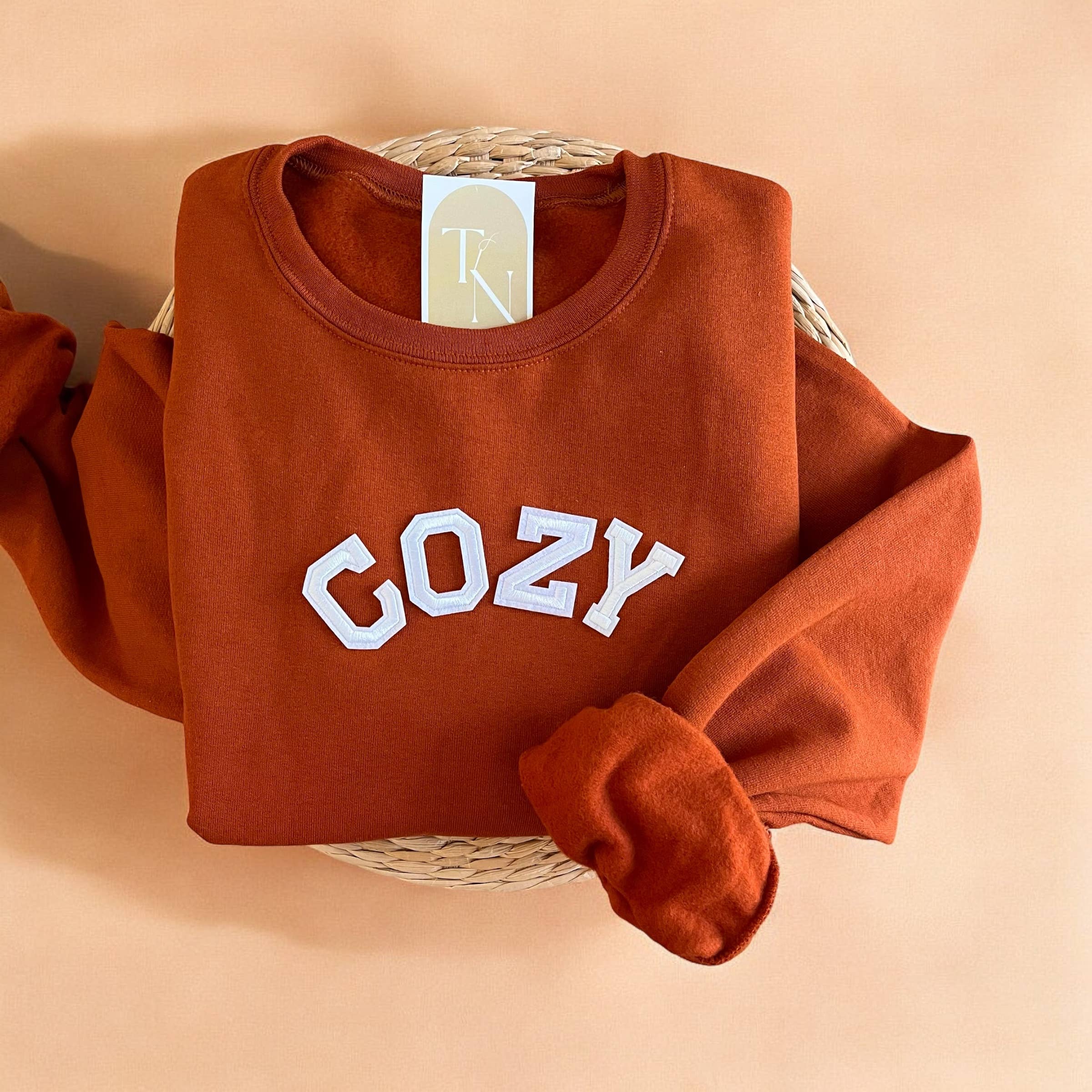 Cozy Sweatshirt, Fall Clothing For Women T-Shirts, Hoodie | PodTeesHub.com