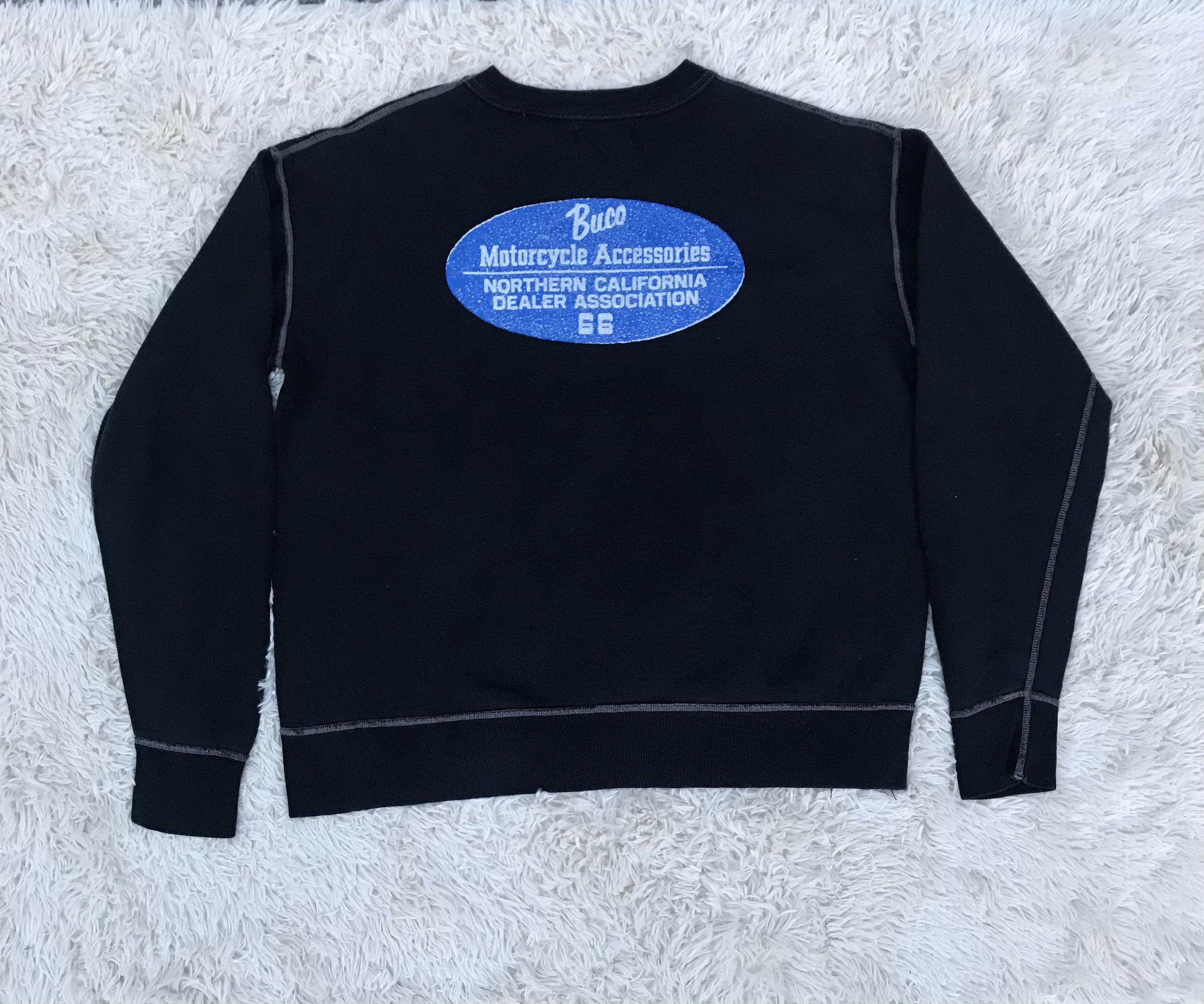 Vintage Buco Helmet By Real Mccoys Motorcycle Crewneck T-Shirts, Hoodie, Sweatshirt | PodTeesHub.com